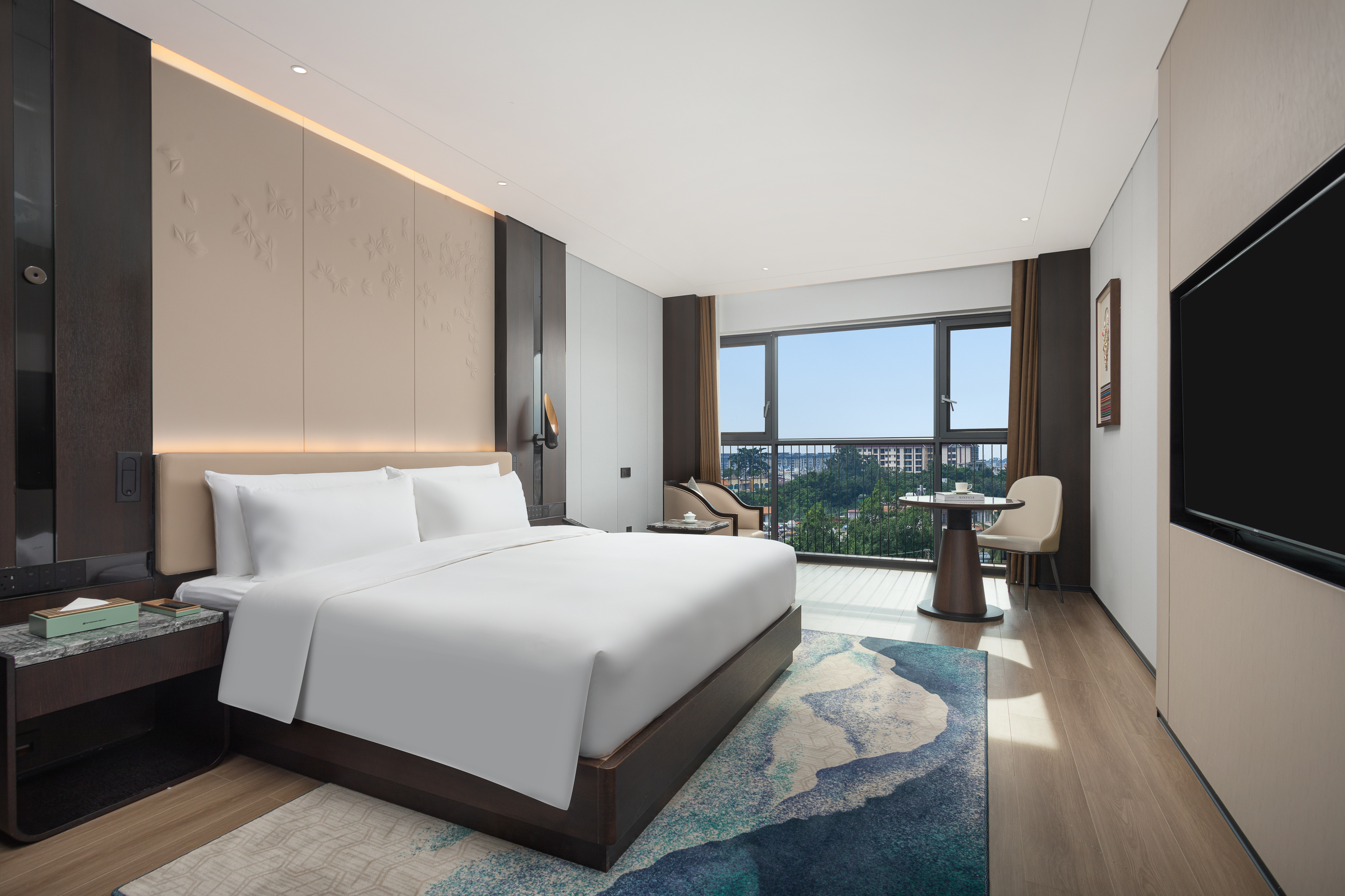 Guest room at the Wyndham Grand Xishuangbanna Resort in Xishuangbanna Dai Autonomous P, Other than US/Canada