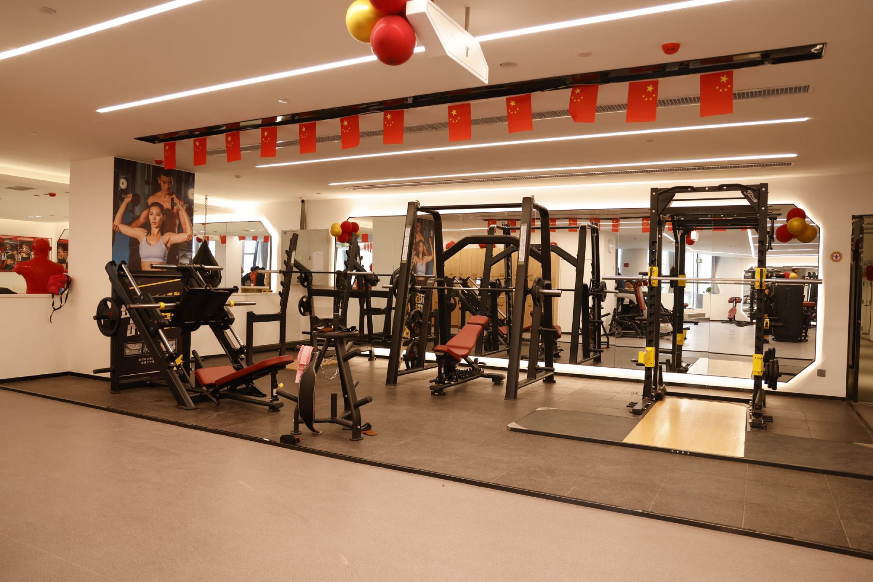 Fitness room at Wyndham Grand Plaza Royale Yujia Anhua in Yiyang, Other than US/Canada