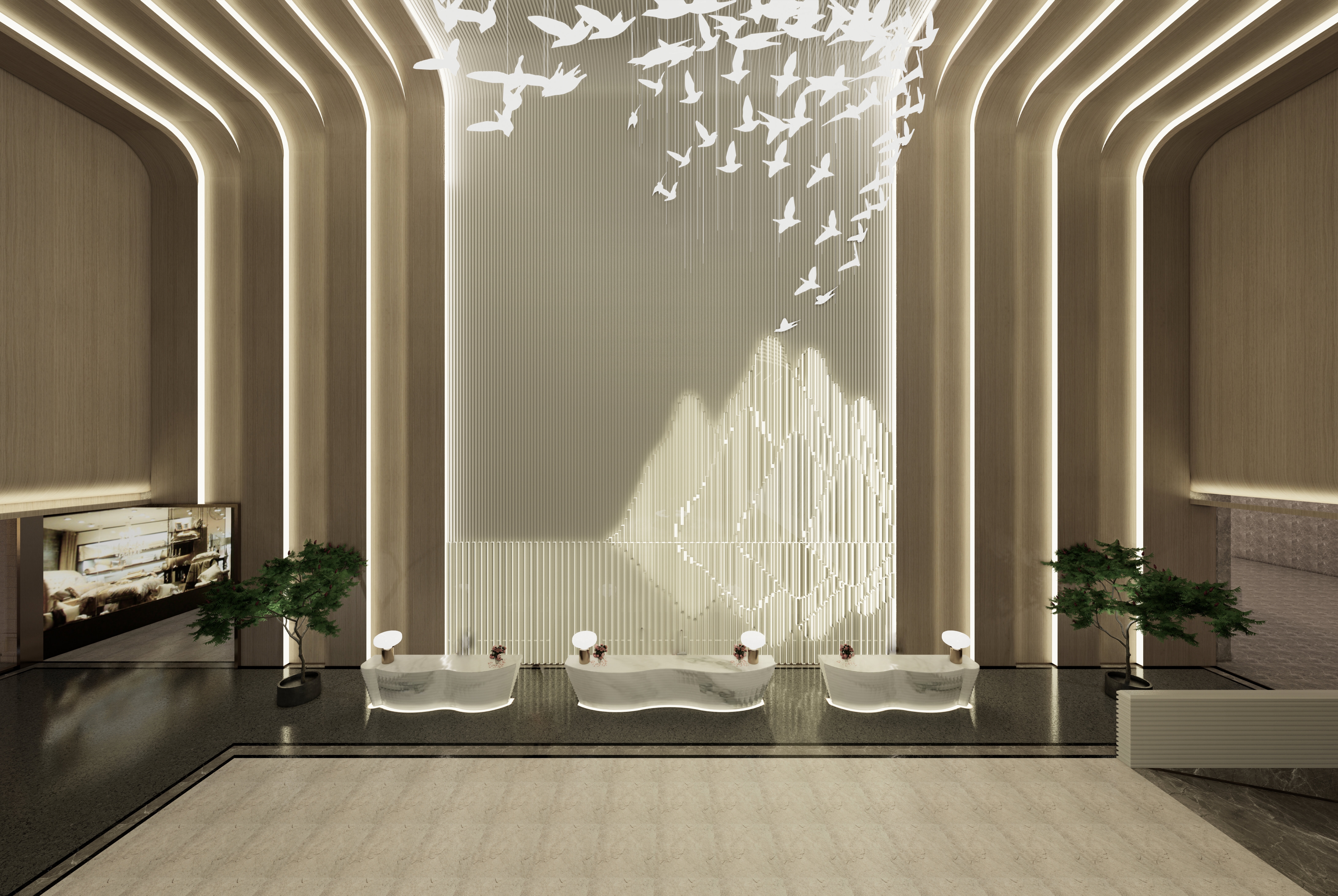 Wyndham Grand Zhaoqing Downtown reception in Zhaoqing, Other than US/Canada