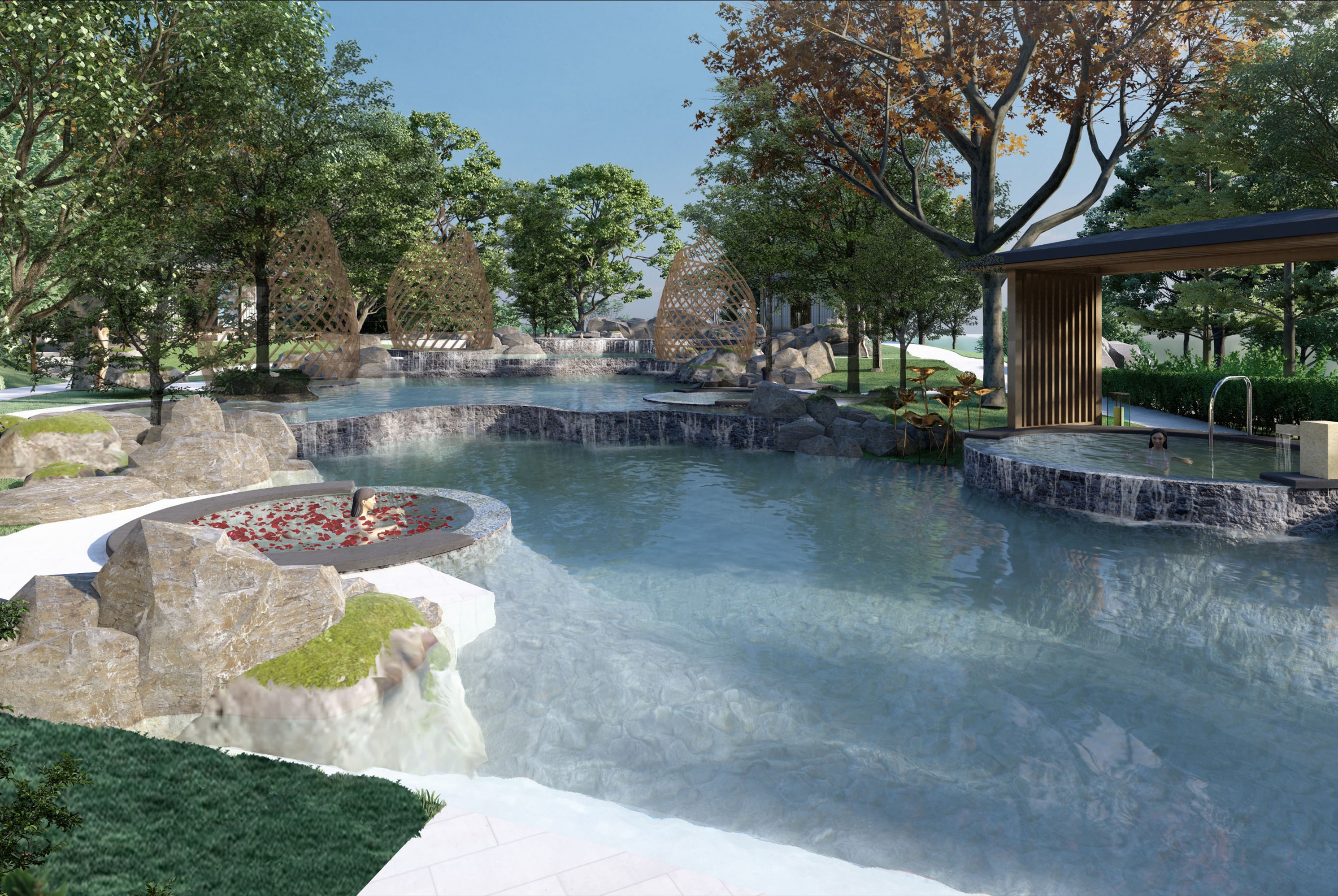 Hot tub at the Wyndham Grand Zhaoqing Downtown in Zhaoqing, Other than US/Canada