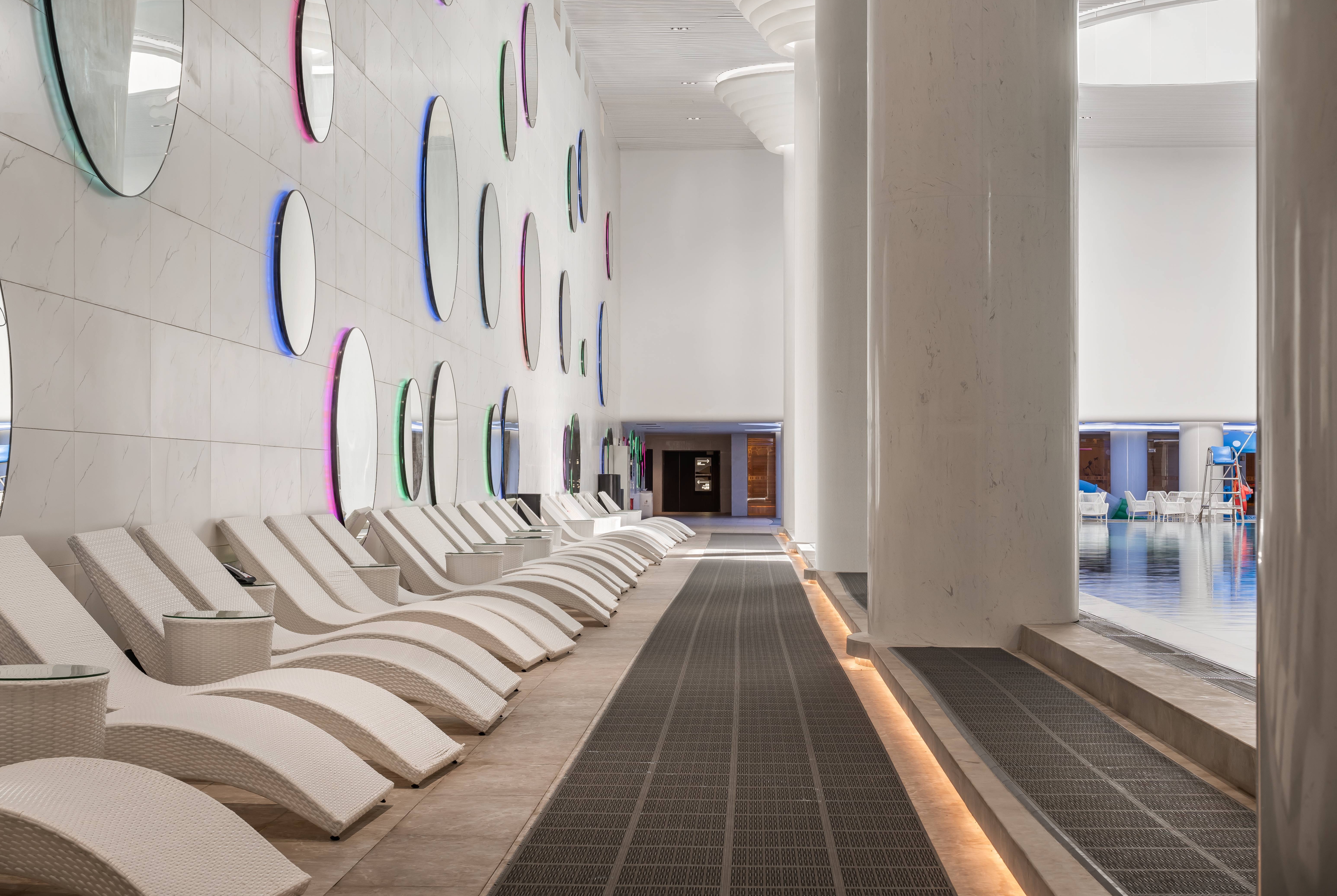 Pool at the Wyndham Grand Zhaoqing Downtown in Zhaoqing, Other than US/Canada