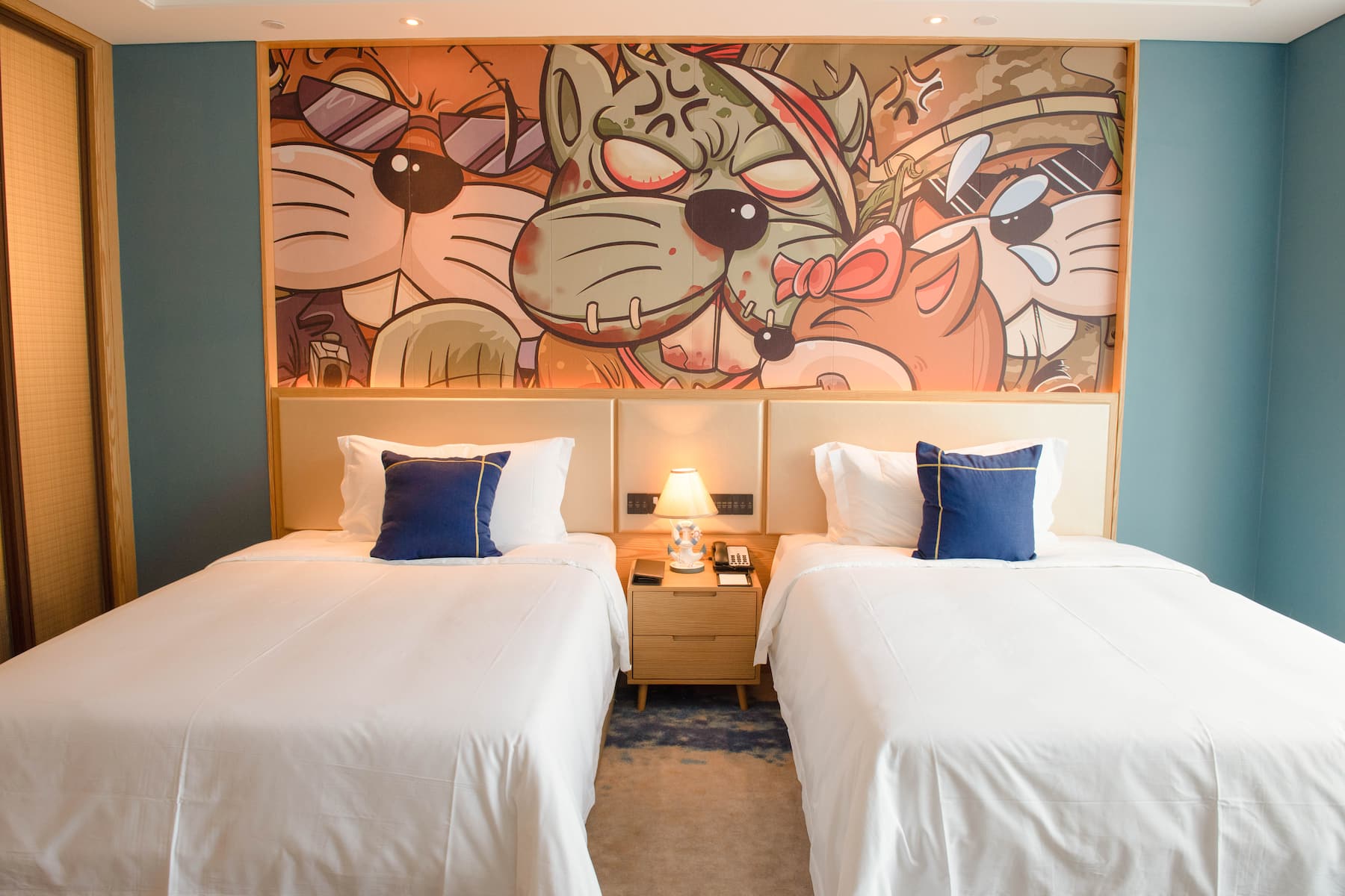 Guest room at the Wyndham Grand Plaza Royale Zhaotong in Zhaotong, Other than US/Canada