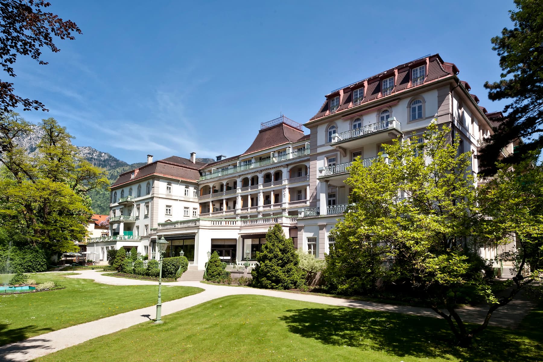 Exterior of Wyndham Grand Bad Reichenhall Axelmannstein hotel in Bad Reichenhall, Other than US/Canada