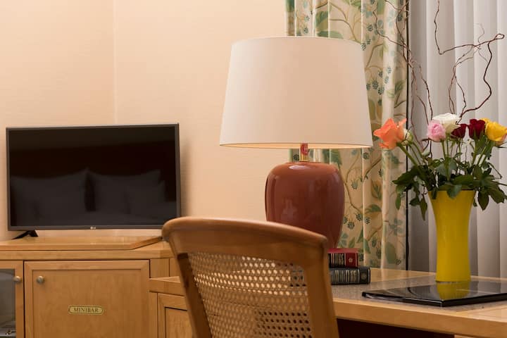 Guest room at the Wyndham Grand Bad Reichenhall Axelmannstein in Bad Reichenhall, Other than US/Canada
