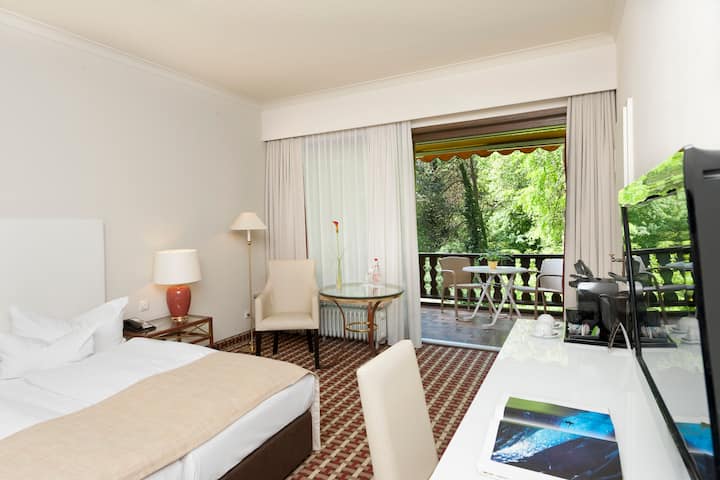 Guest room at the Wyndham Grand Bad Reichenhall Axelmannstein in Bad Reichenhall, Other than US/Canada