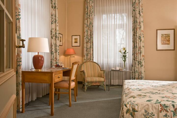 Guest room at the Wyndham Grand Bad Reichenhall Axelmannstein in Bad Reichenhall, Other than US/Canada