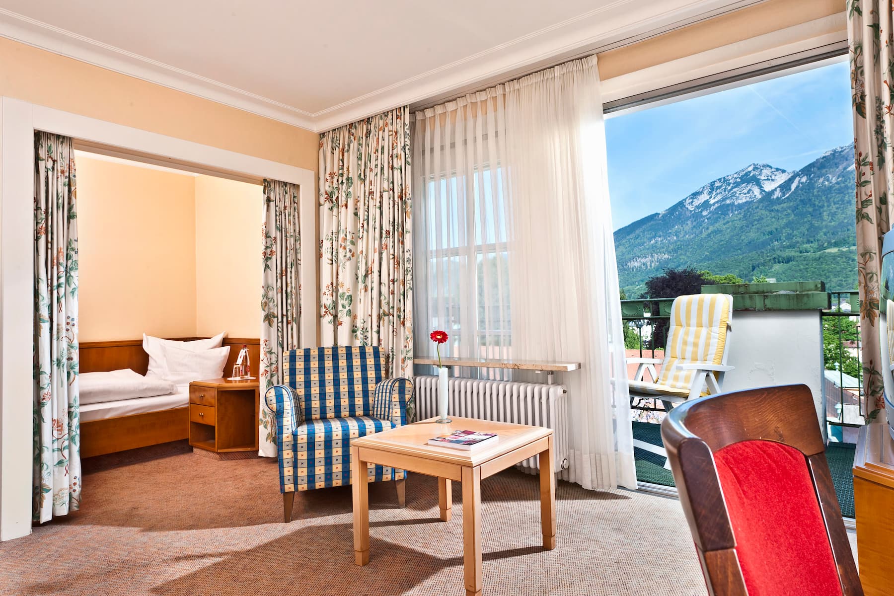 Guest room at the Wyndham Grand Bad Reichenhall Axelmannstein in Bad Reichenhall, Other than US/Canada