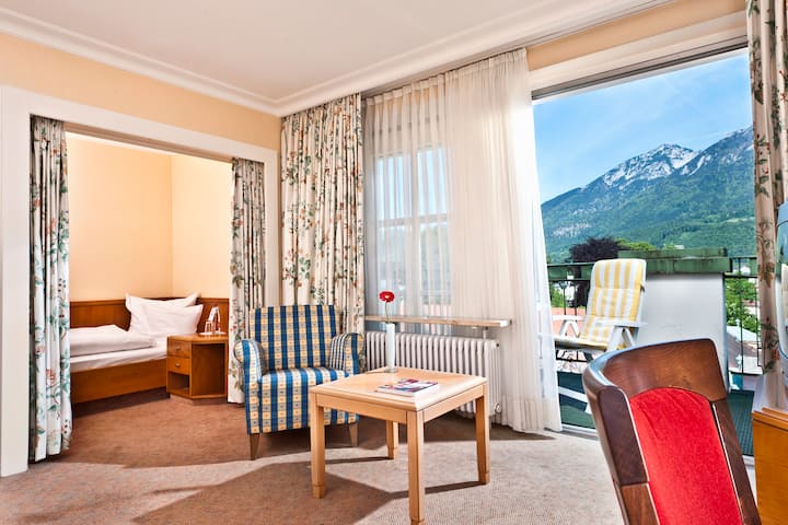 Guest room at the Wyndham Grand Bad Reichenhall Axelmannstein in Bad Reichenhall, Other than US/Canada