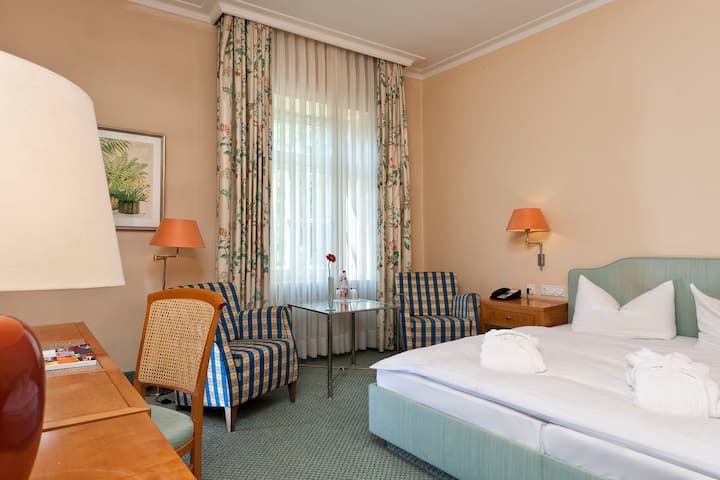 Guest room at the Wyndham Grand Bad Reichenhall Axelmannstein in Bad Reichenhall, Other than US/Canada