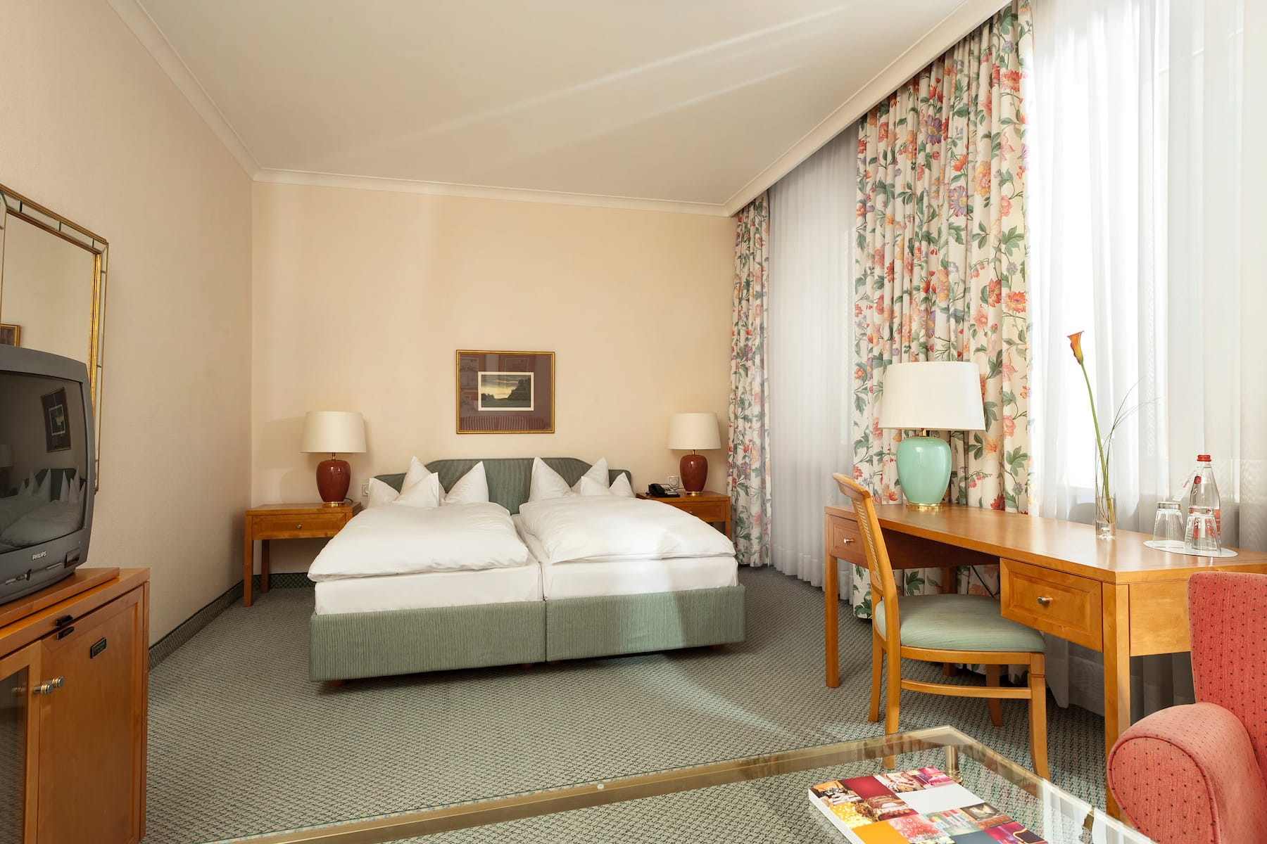 Guest room at the Wyndham Grand Bad Reichenhall Axelmannstein in Bad Reichenhall, Other than US/Canada