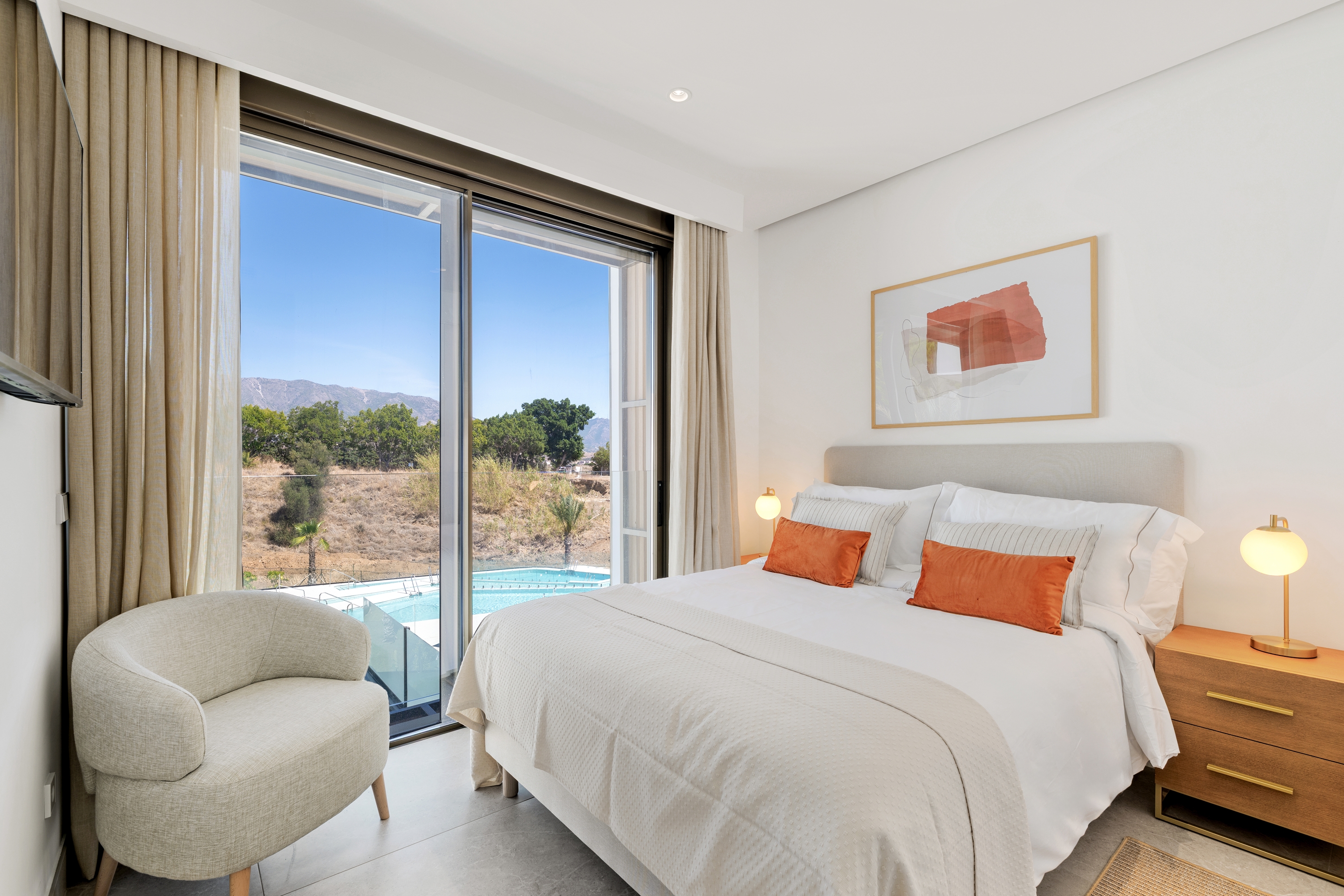 Guest room at the Wyndham Grand Residences La Cala Golf Mijas Costa in Malaga, Other than US/Canada