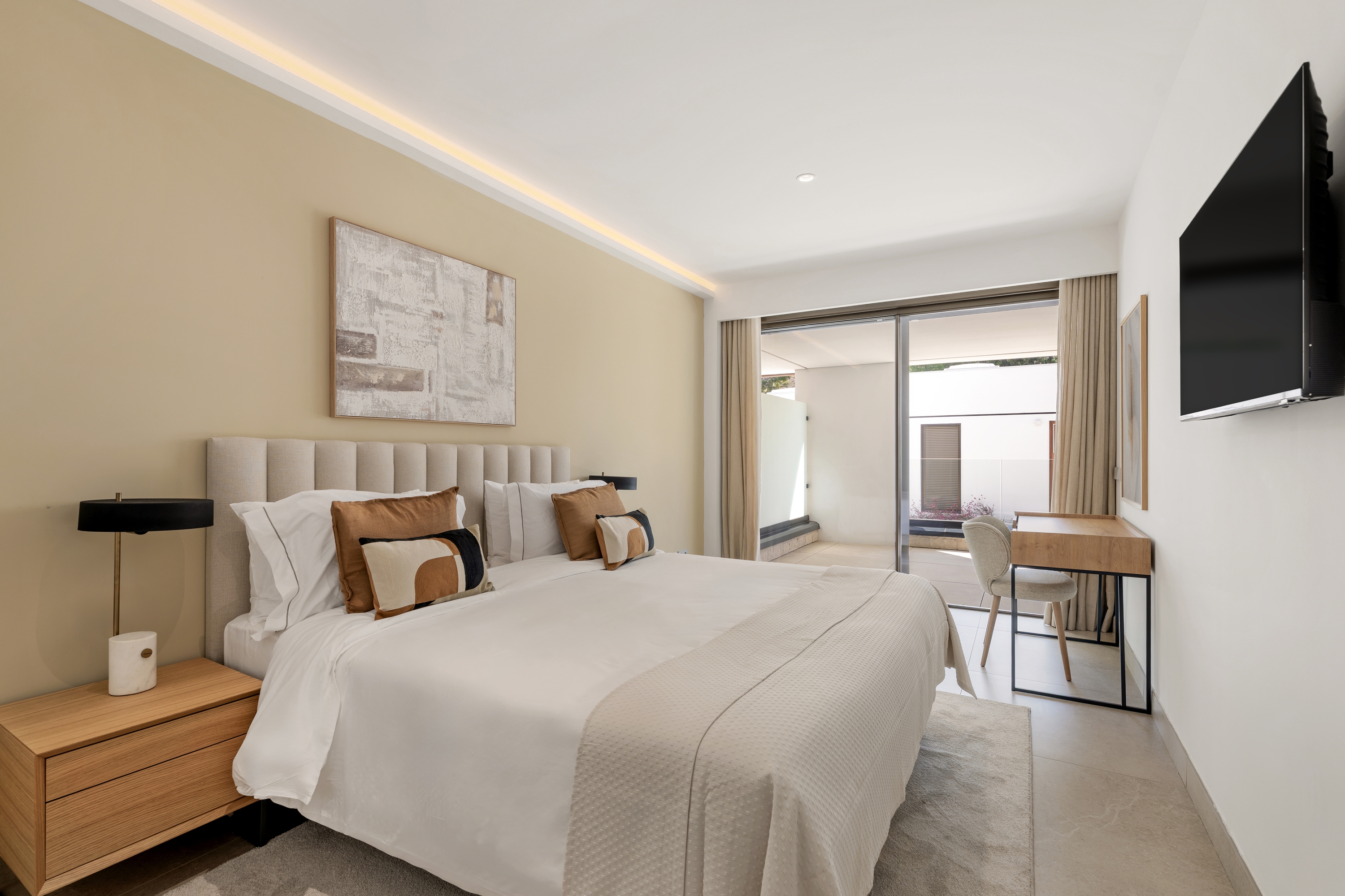 Guest room at the Wyndham Grand Residences La Cala Golf Mijas Costa in Malaga, Other than US/Canada