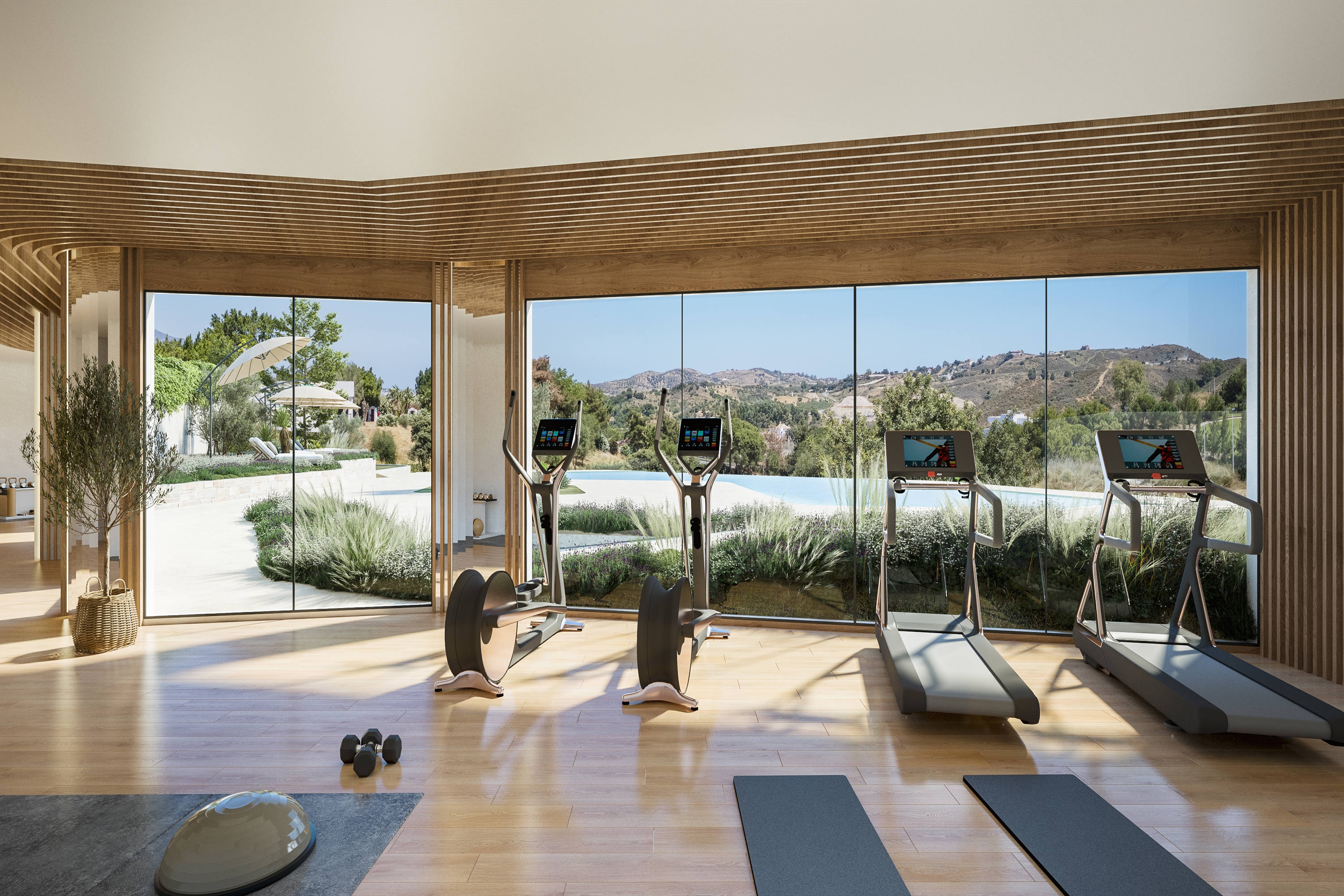 Fitness room at Wyndham Grand Residences La Cala Golf Mijas Costa in Mijas, Other than US/Canada