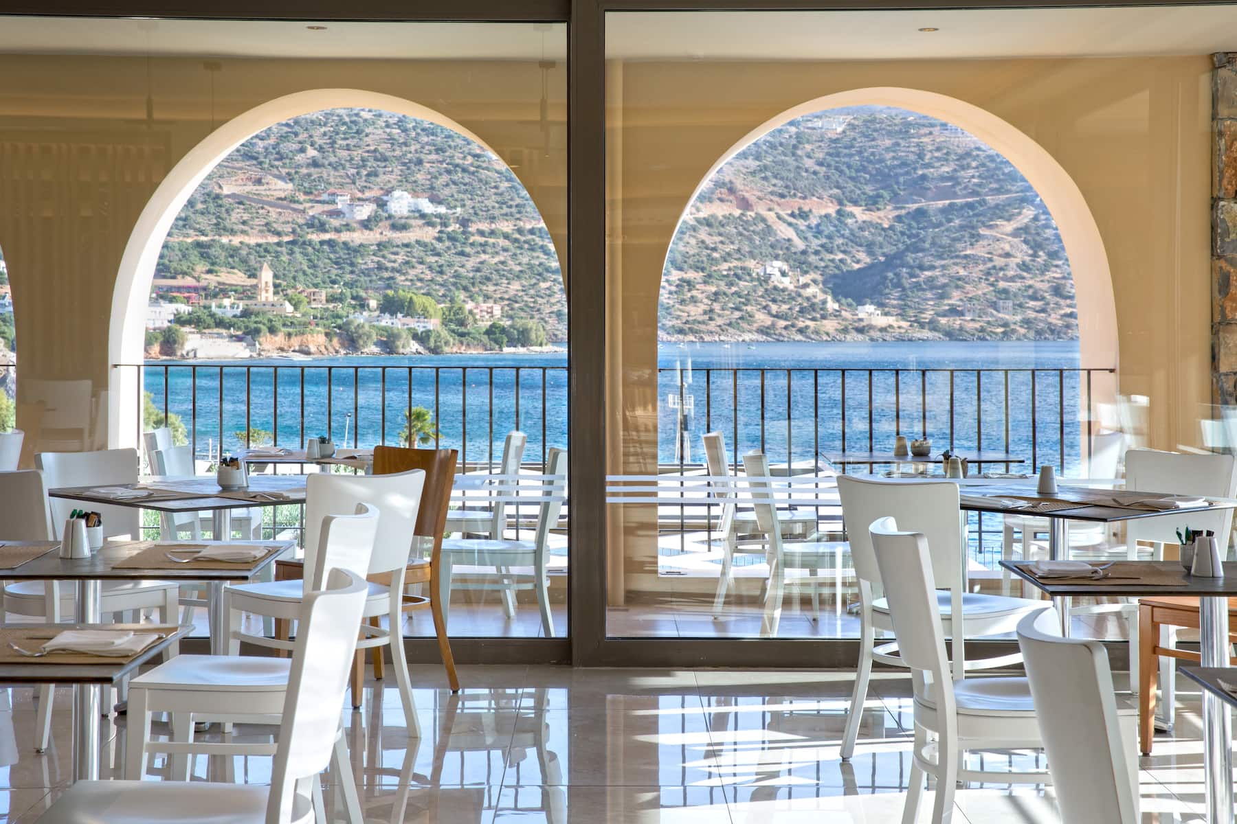 Wyndham Grand Crete Mirabello Bay restaurant in Agios Nikolaos, Other than US/Canada