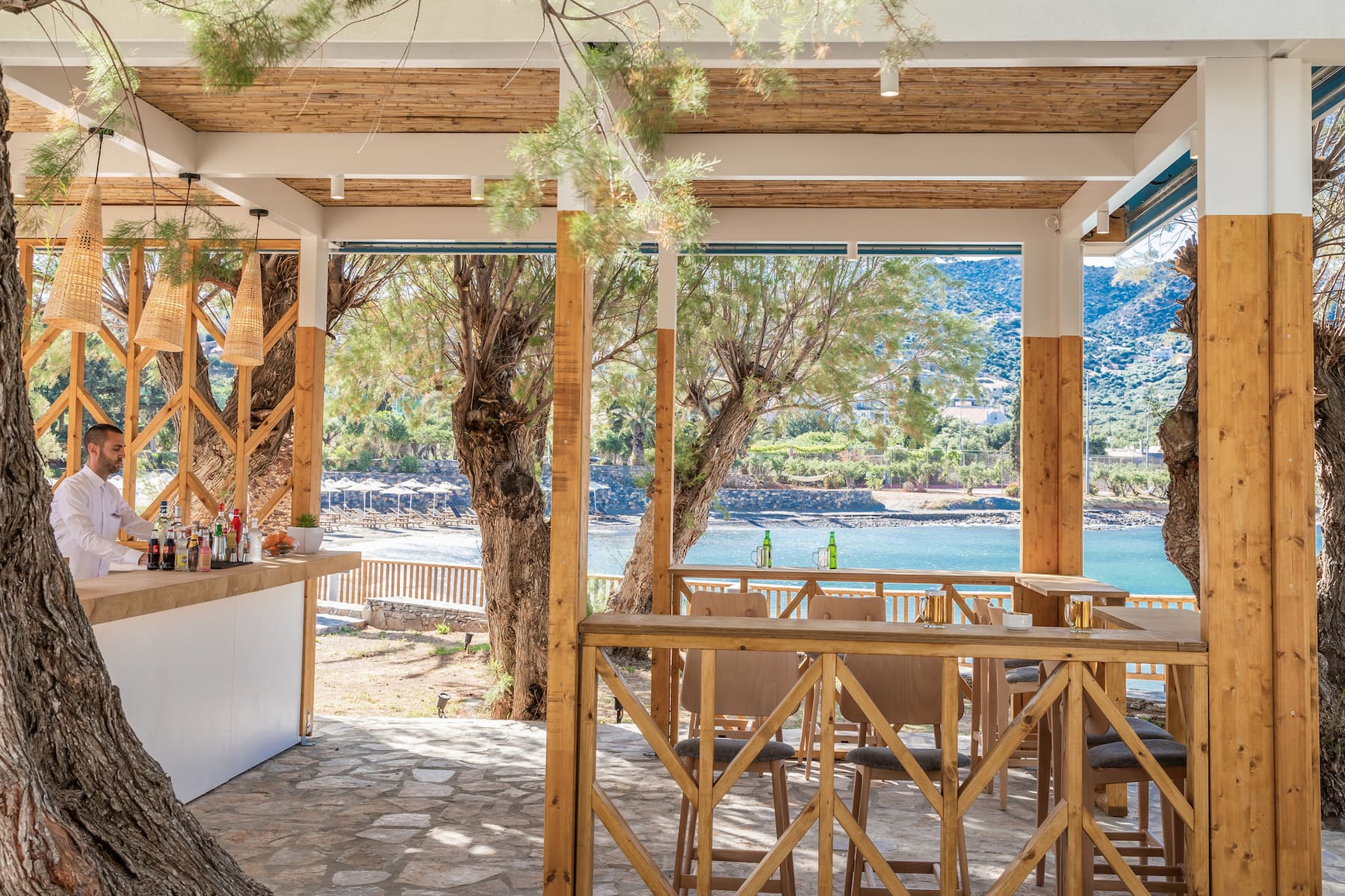 Wyndham Grand Crete Mirabello Bay bar and grill in Agios Nikolaos, Other than US/Canada