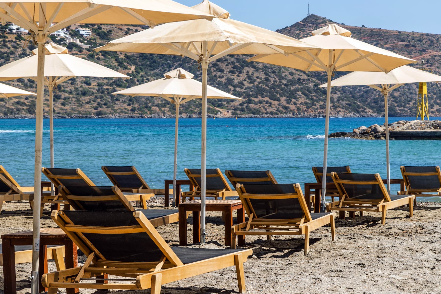 Beach near Wyndham Grand Crete Mirabello Bay in Agios Nikolaos, Other than US/Canada