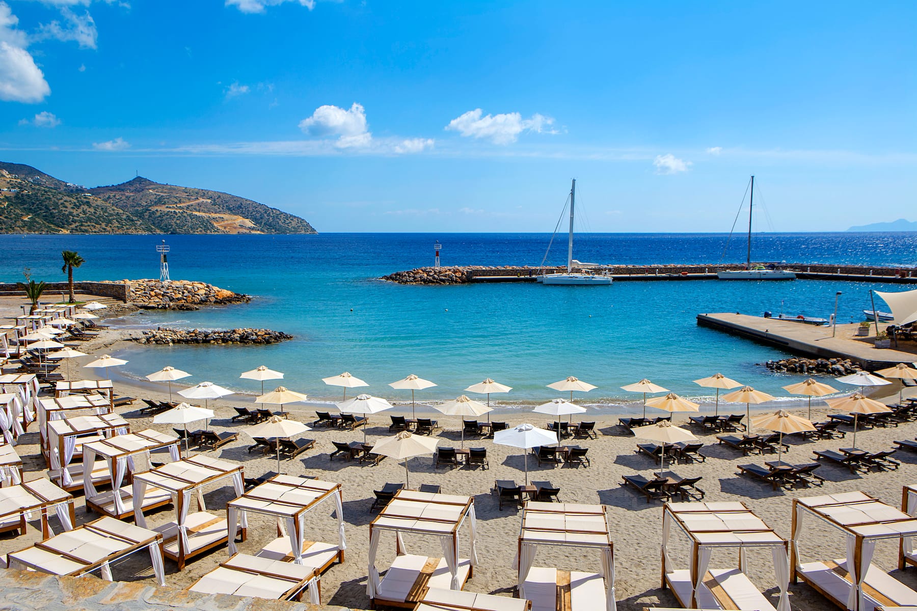 Beach near Wyndham Grand Crete Mirabello Bay in Agios Nikolaos, Other than US/Canada