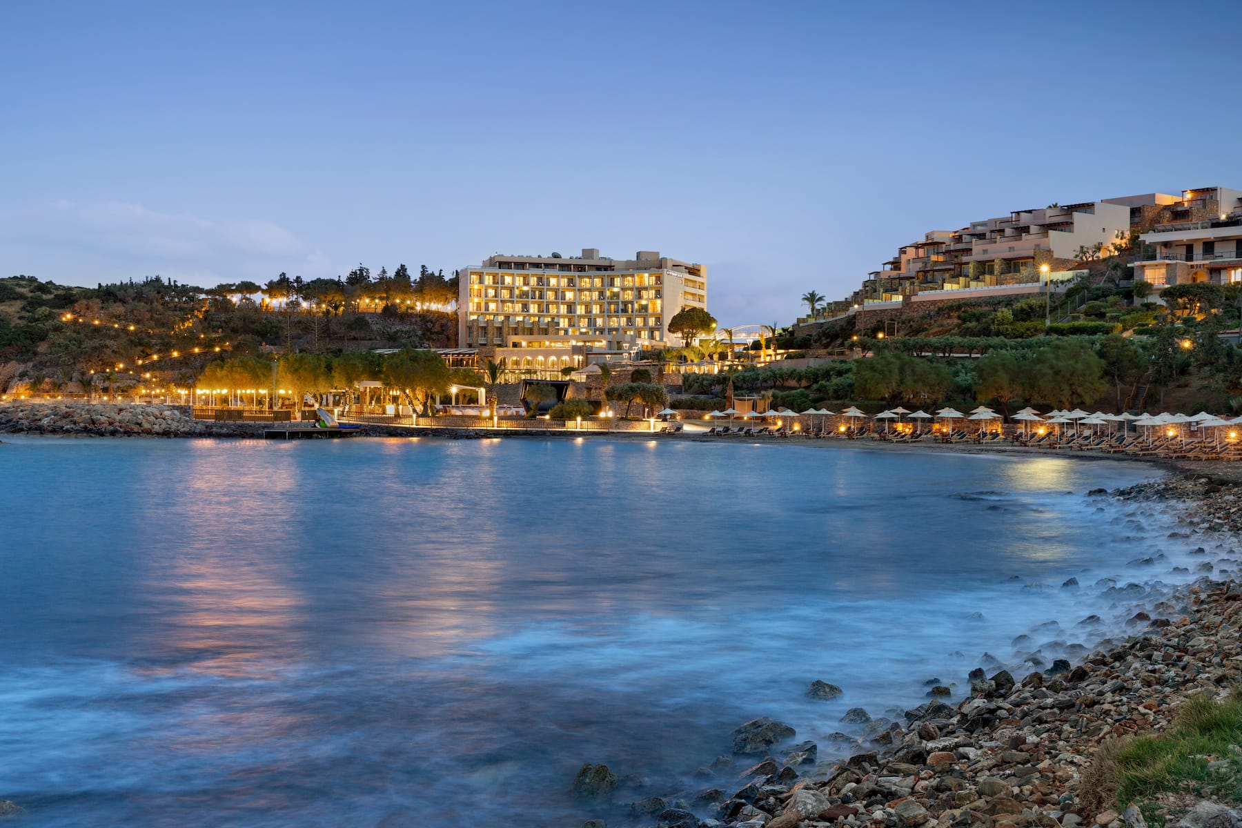 Beach near Wyndham Grand Crete Mirabello Bay in Agios Nikolaos, Other than US/Canada