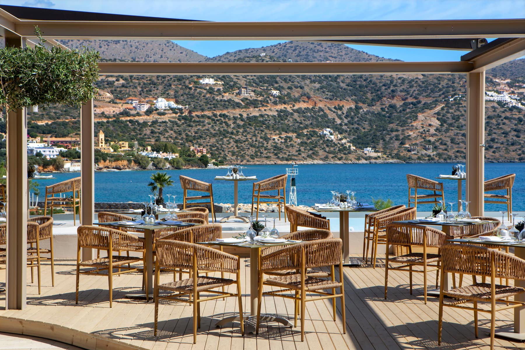 Wyndham Grand Crete Mirabello Bay restaurant in Agios Nikolaos, Other than US/Canada