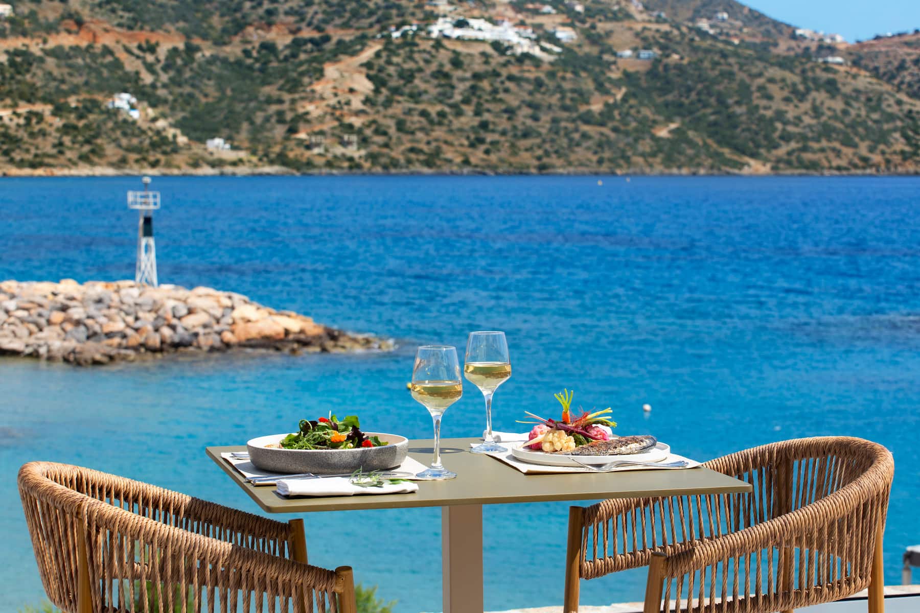 Wyndham Grand Crete Mirabello Bay restaurant in Agios Nikolaos, Other than US/Canada