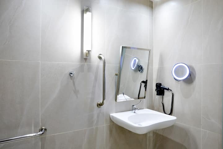 Guest room at the Wyndham Grand Crete Mirabello Bay in Agios Nikolaos, Other than US/Canada