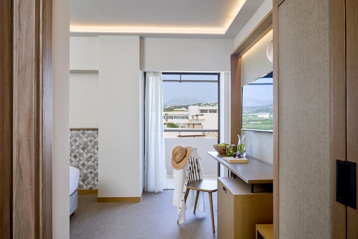 Guest room at the Wyndham Grand Crete Mirabello Bay in Agios Nikolaos, Other than US/Canada