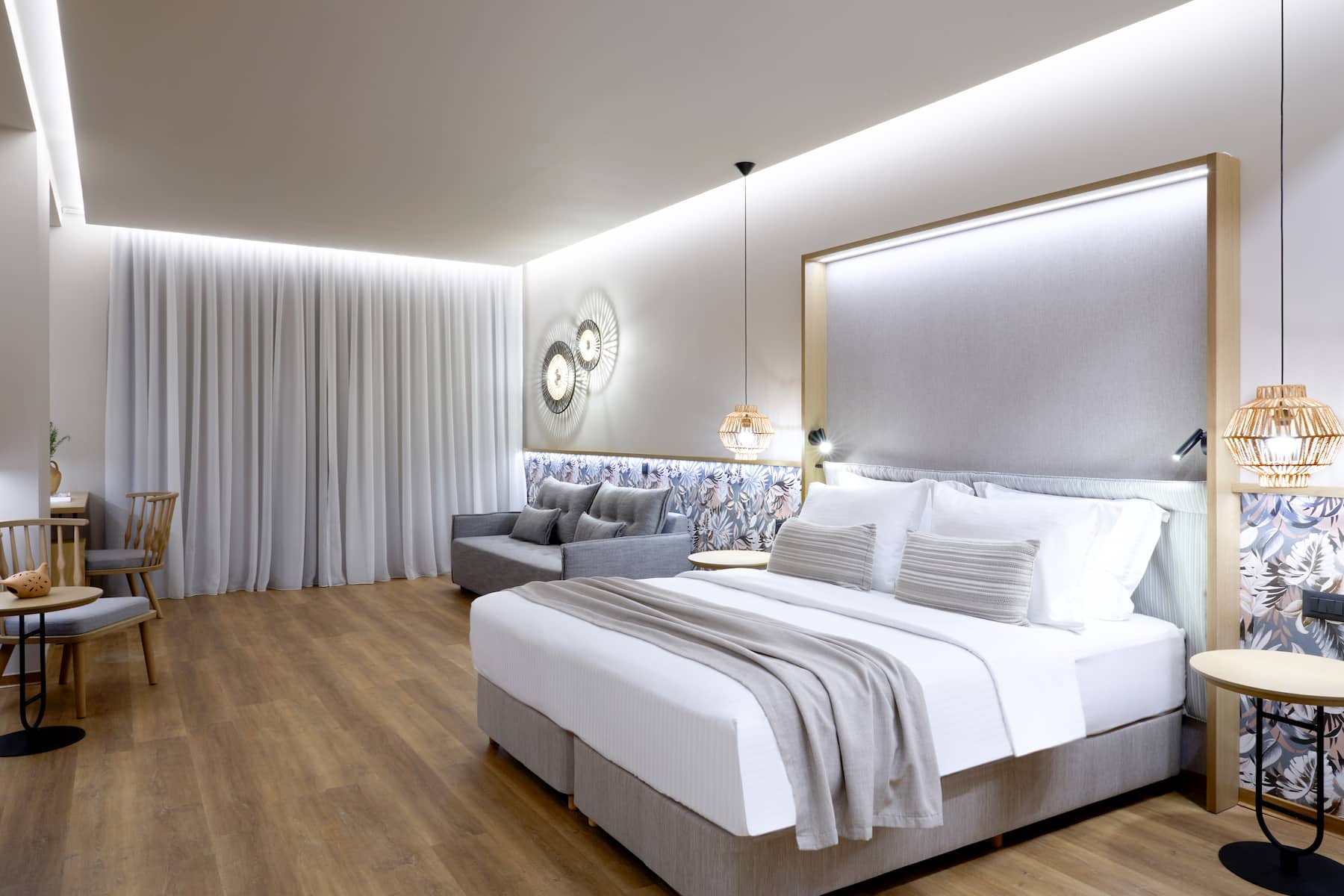 Guest room at the Wyndham Grand Crete Mirabello Bay in Agios Nikolaos, Other than US/Canada