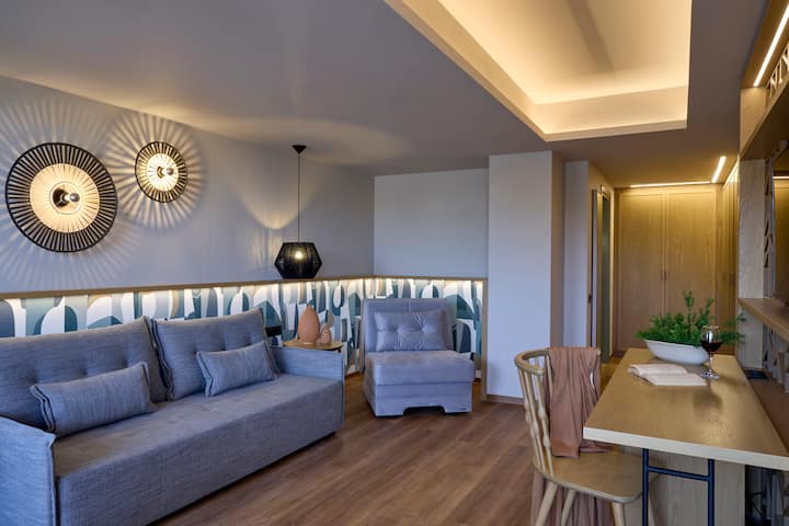 Guest room at the Wyndham Grand Crete Mirabello Bay in Agios Nikolaos, Other than US/Canada