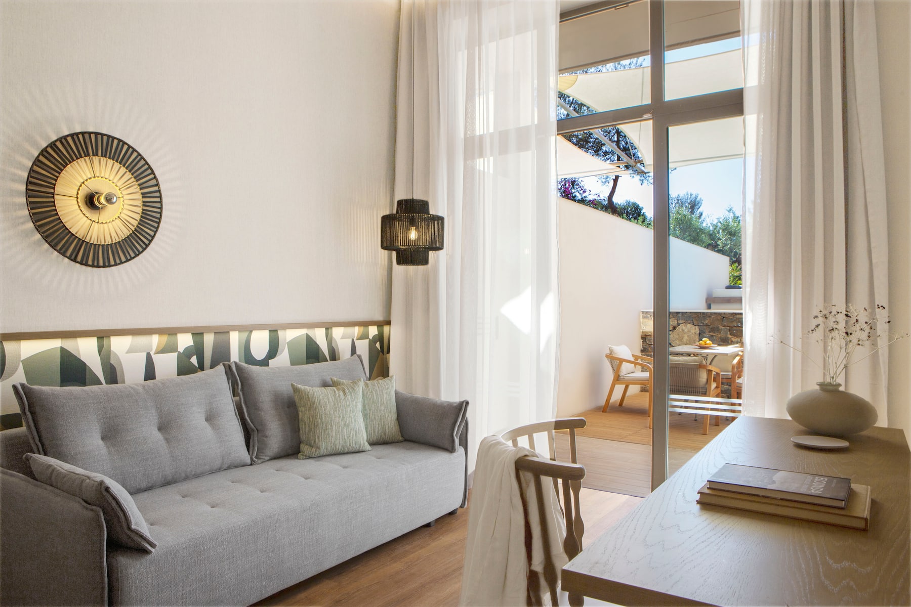 Guest room at the Wyndham Grand Crete Mirabello Bay in Agios Nikolaos, Other than US/Canada