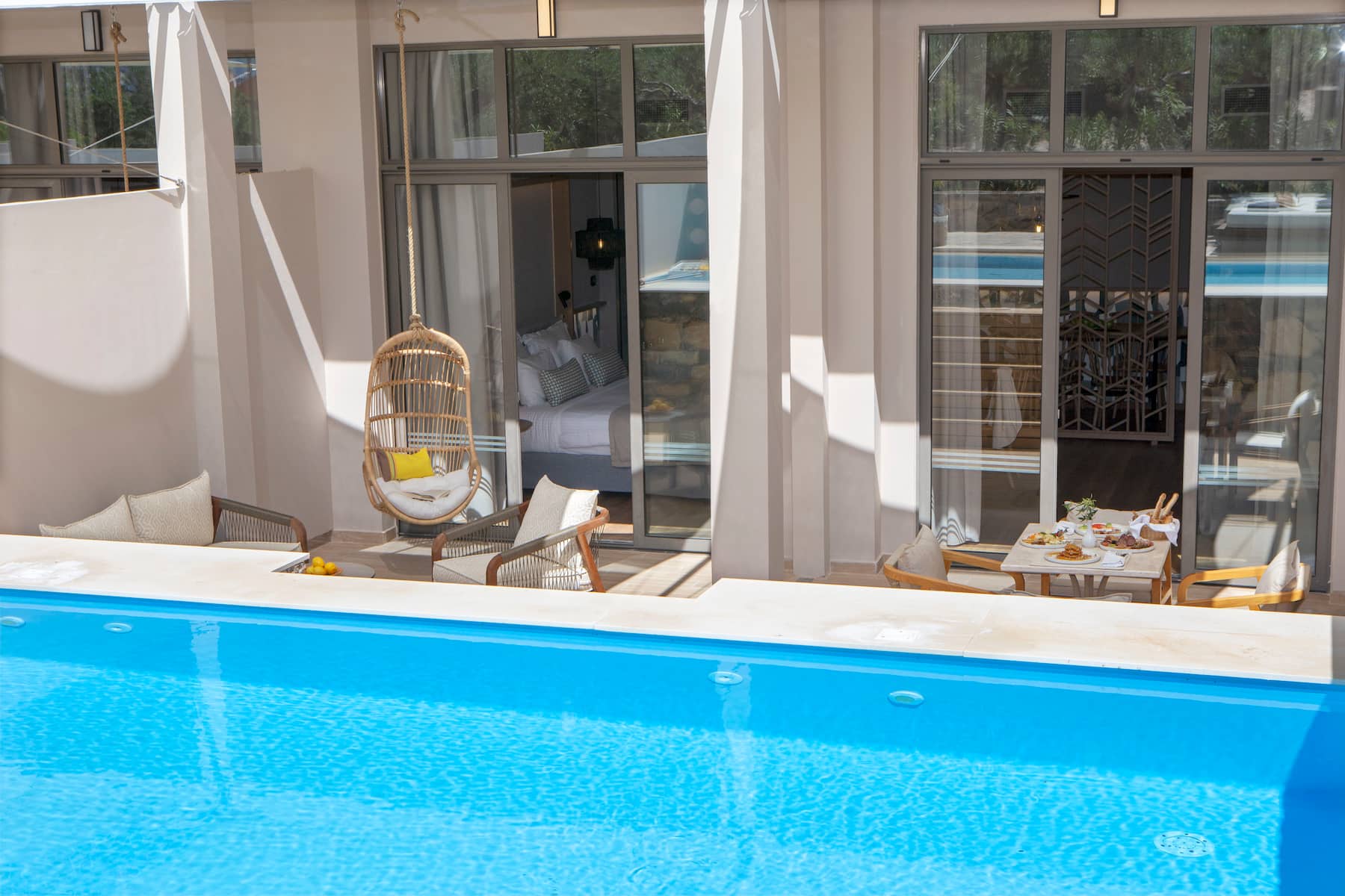 Guest room at the Wyndham Grand Crete Mirabello Bay in Agios Nikolaos, Other than US/Canada