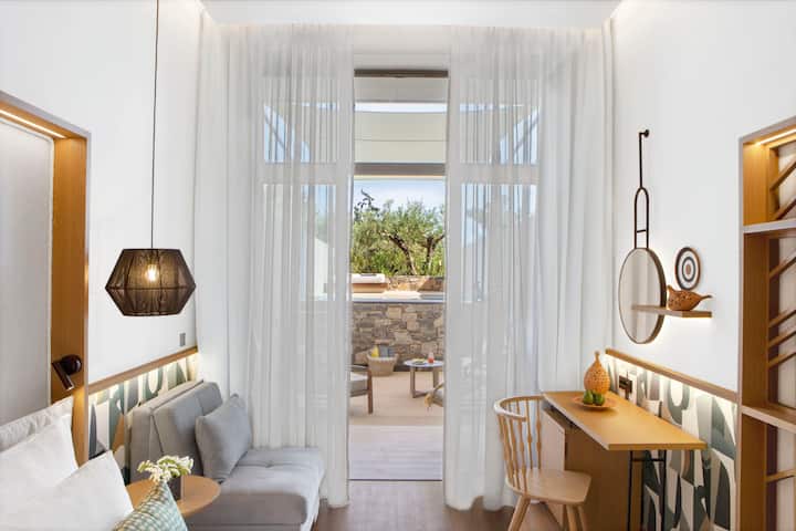 Guest room at the Wyndham Grand Crete Mirabello Bay in Agios Nikolaos, Other than US/Canada