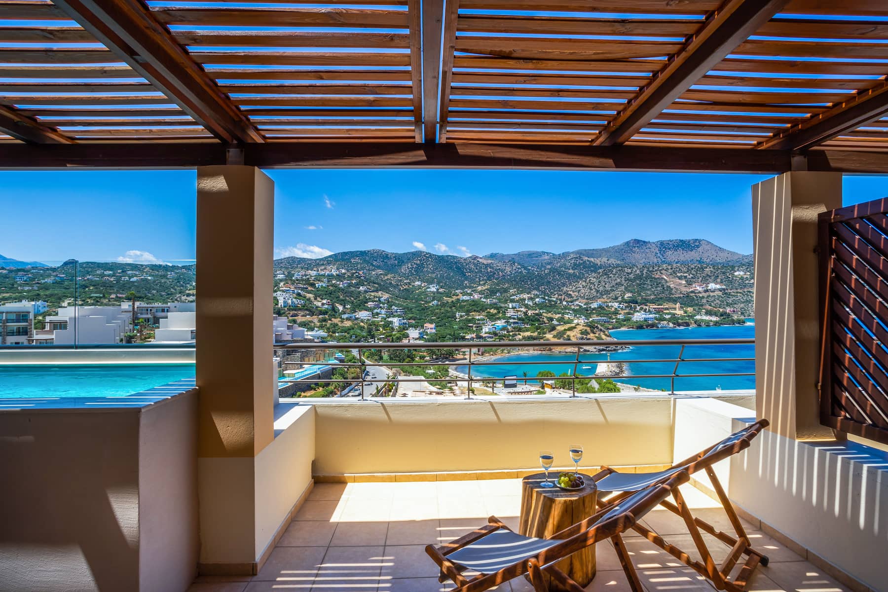 Guest room at the Wyndham Grand Crete Mirabello Bay in Agios Nikolaos, Other than US/Canada