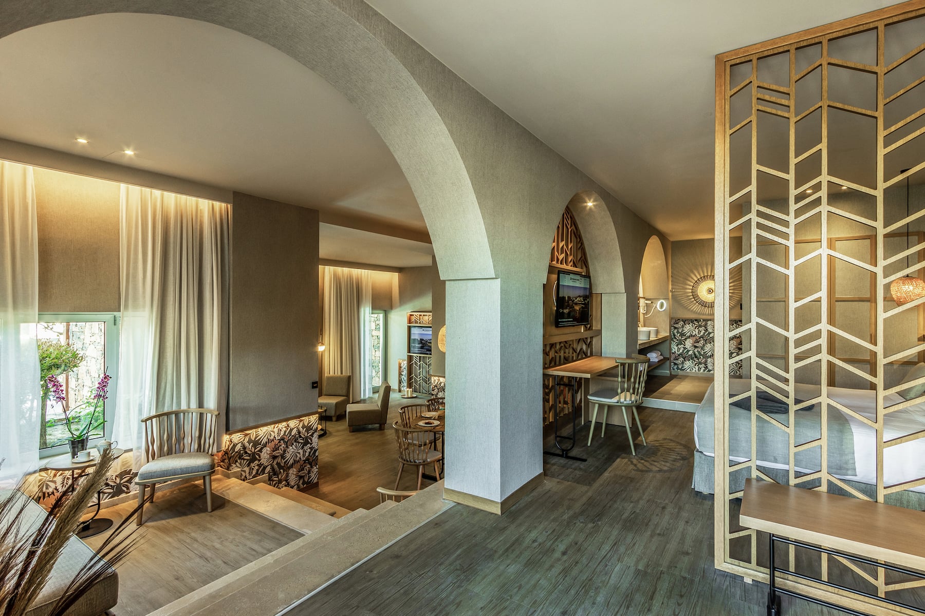 Guest room at the Wyndham Grand Crete Mirabello Bay in Agios Nikolaos, Other than US/Canada