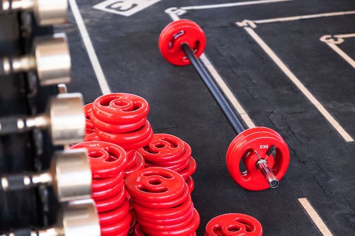 Fitness room at Wyndham Grand Crete Mirabello Bay in Agios Nikolaos, Other than US/Canada