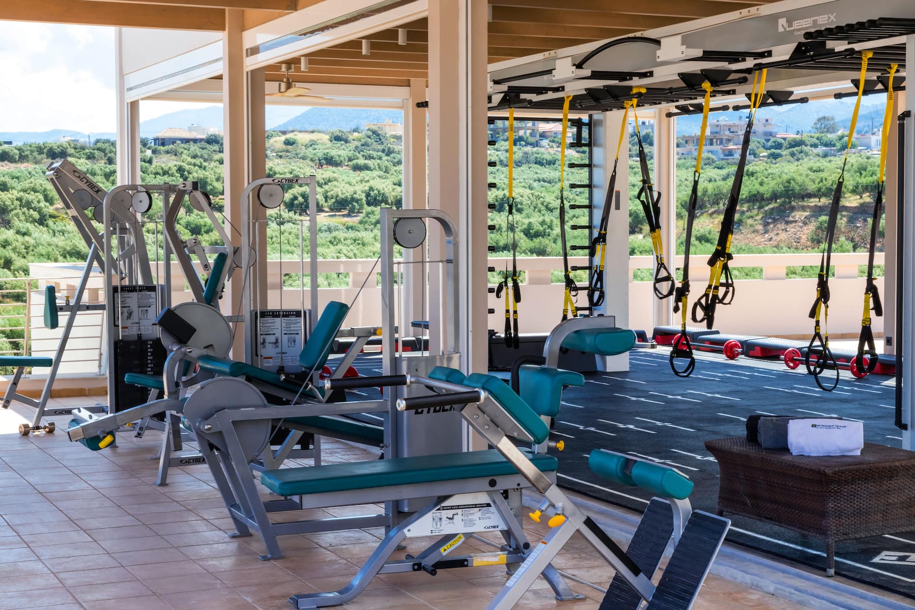 Fitness room at Wyndham Grand Crete Mirabello Bay in Agios Nikolaos, Other than US/Canada