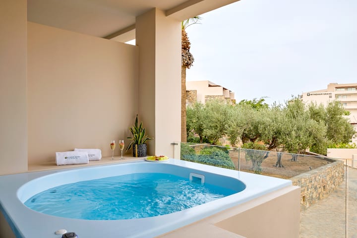 Pool at the Wyndham Grand Crete Mirabello Bay in Agios Nikolaos, Other than US/Canada