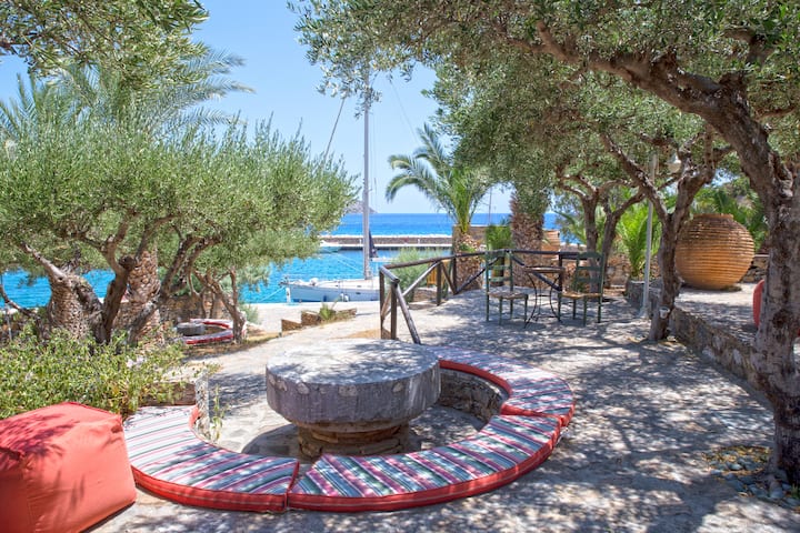 Bar patio at Wyndham Grand Crete Mirabello Bay in Agios Nikolaos, Other than US/Canada