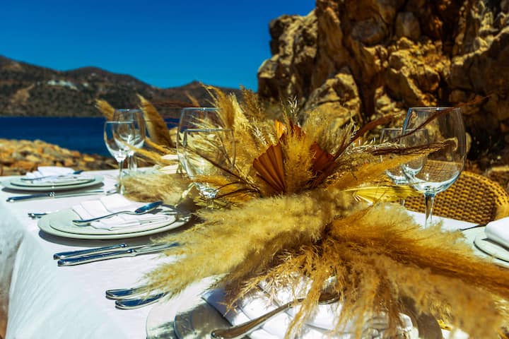 Wyndham Grand Crete Mirabello Bay ballroom wedding in Agios Nikolaos, Other than US/Canada
