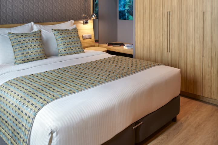 Guest room at the Wyndham Grand Athens in Athens, Other than US/Canada