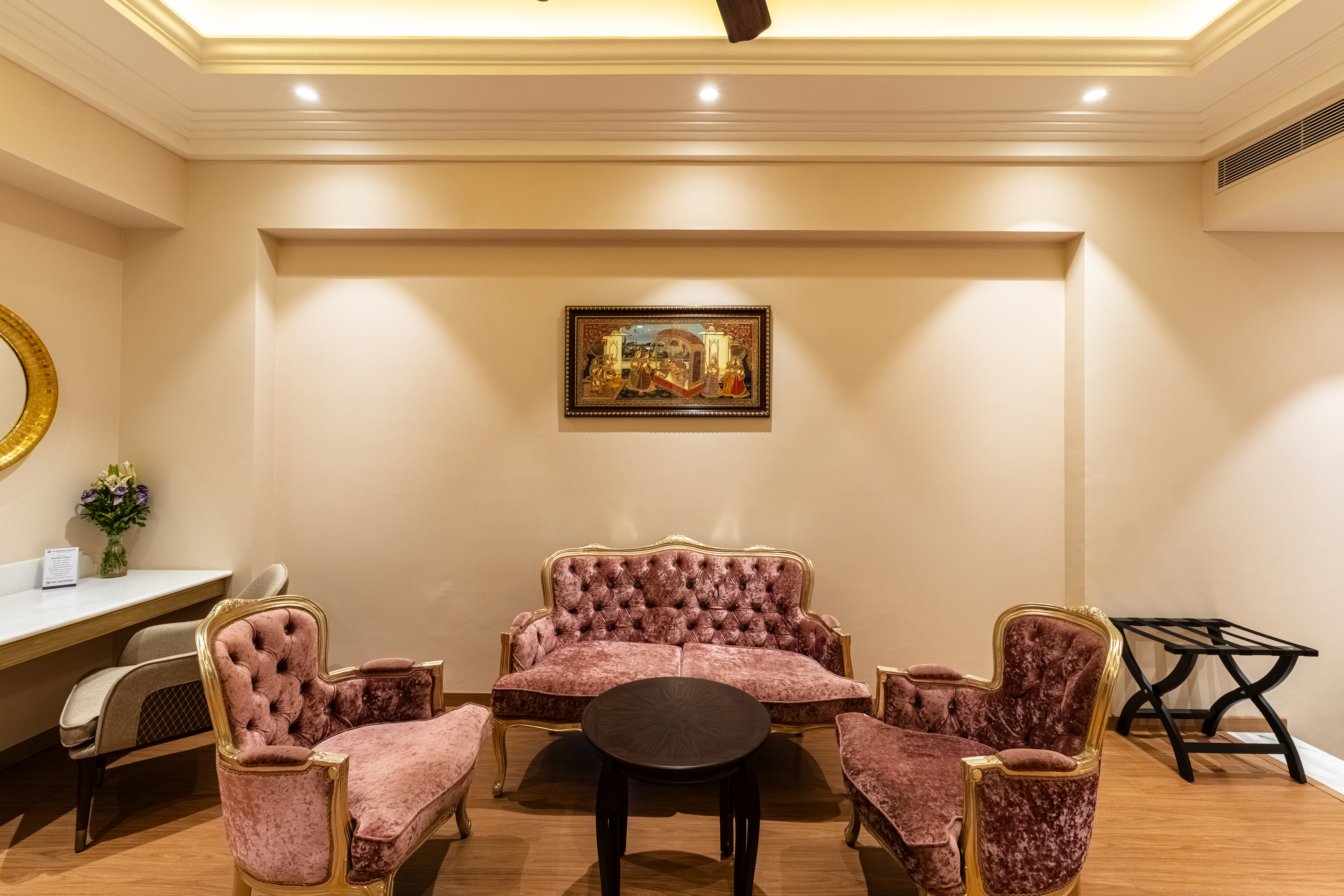 Guest room at the Wyndham Grand Udaipur Fateh Sagar Lake in Udaipur, Other than US/Canada