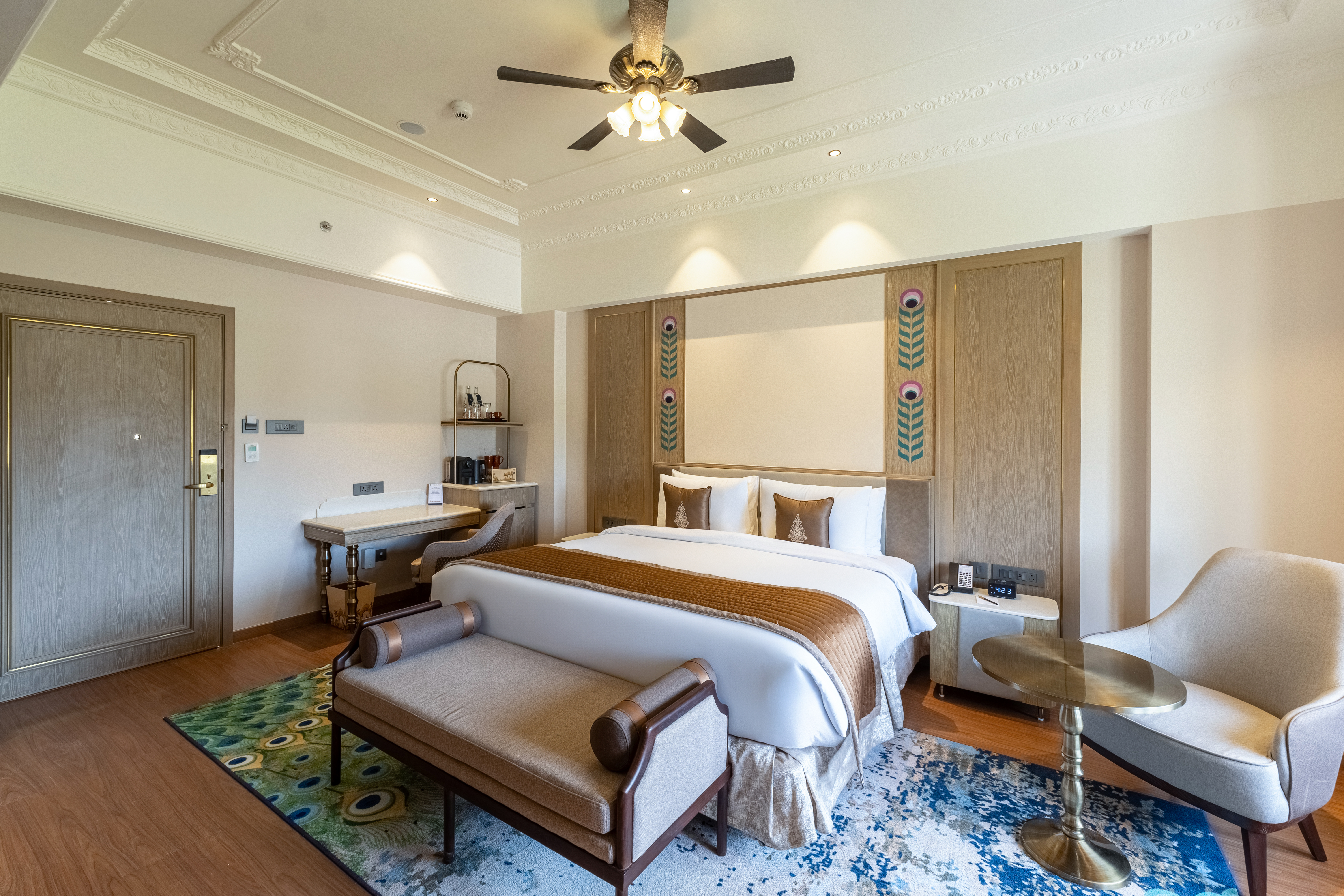 Guest room at the Wyndham Grand Udaipur Fateh Sagar Lake in Udaipur, Other than US/Canada