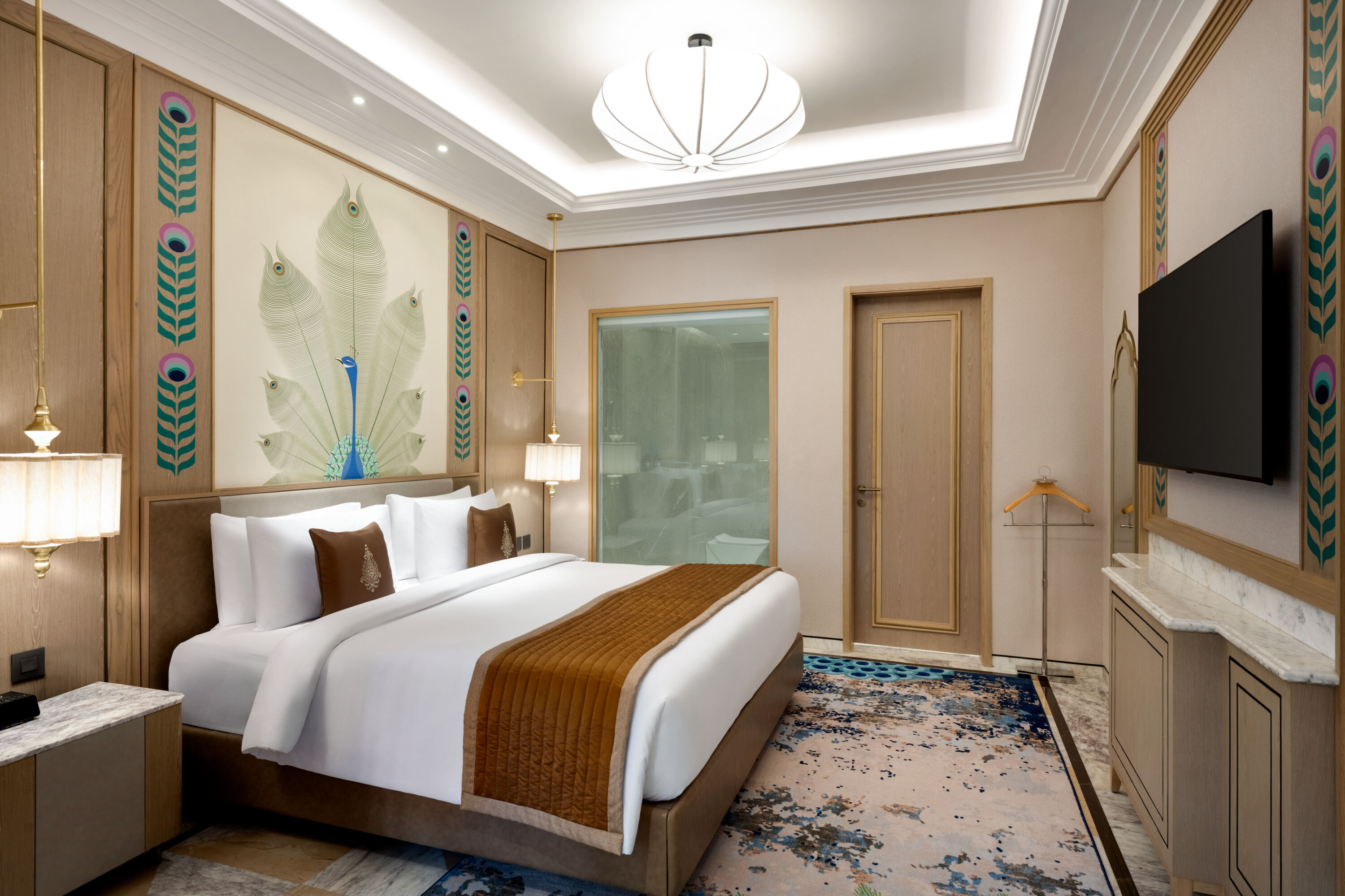 Wyndham Grand Udaipur Fateh Sagar Lake hot tub suite in Udaipur, Other than US/Canada