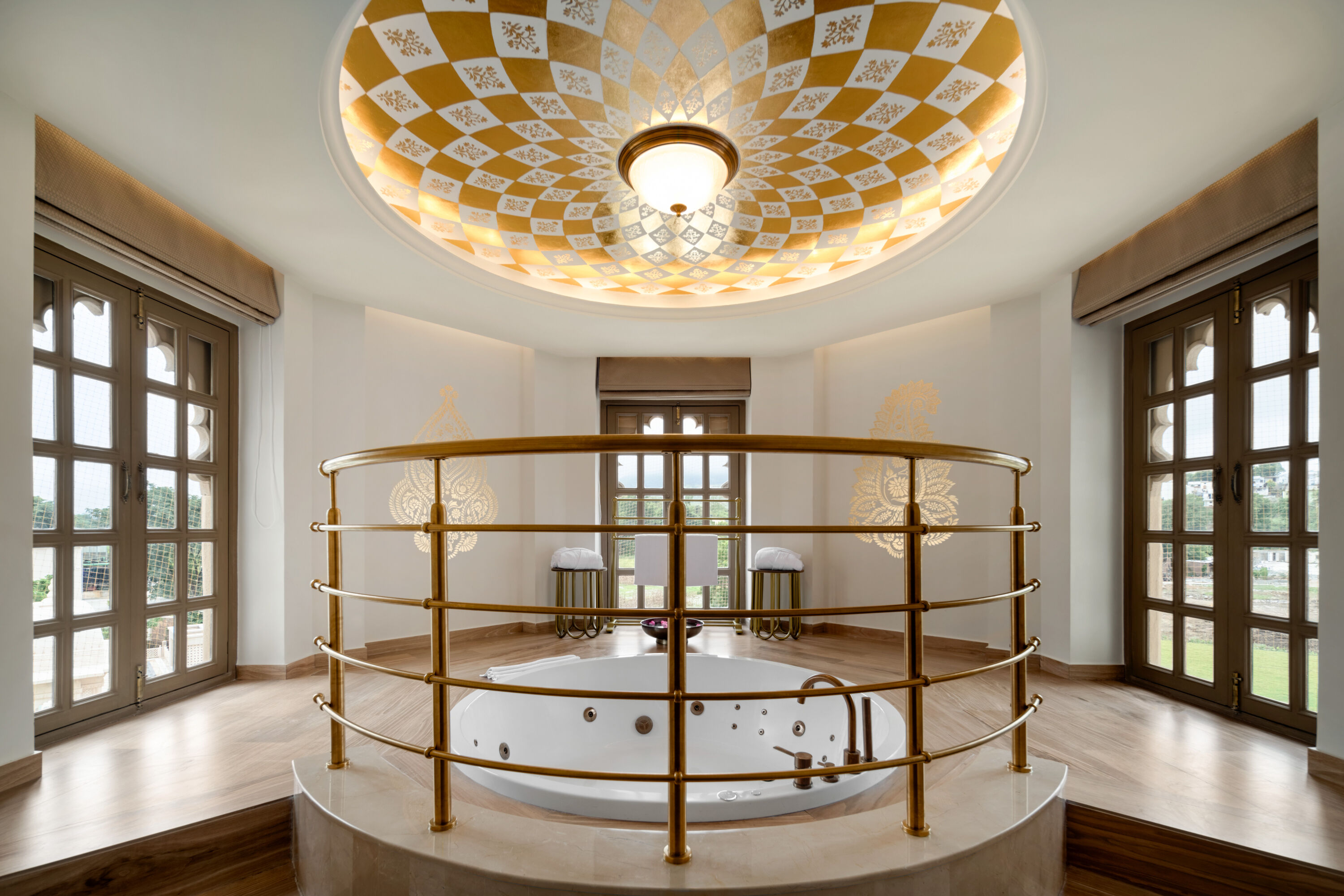 Wyndham Grand Udaipur Fateh Sagar Lake hot tub suite in Udaipur, Other than US/Canada