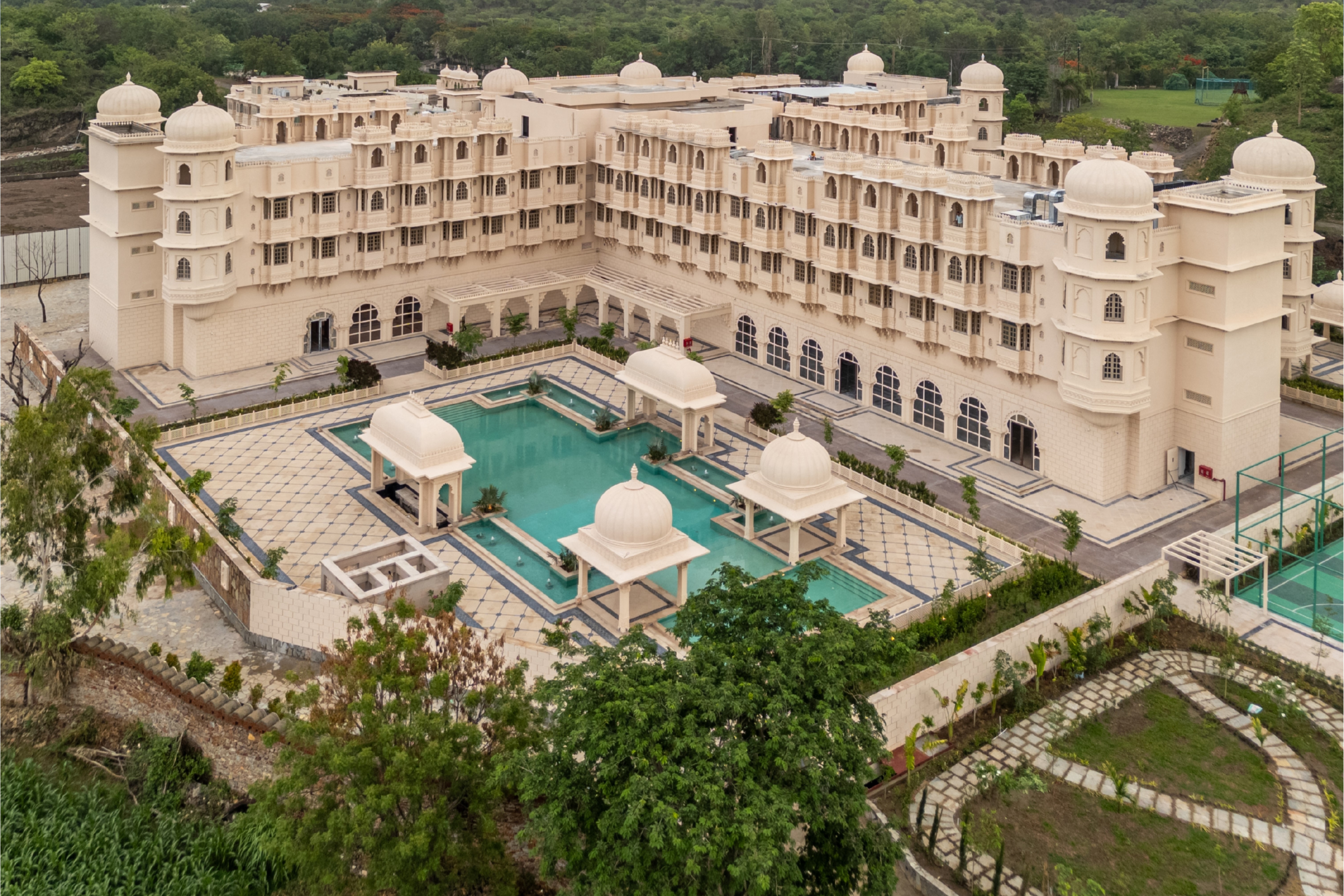 Pool at the Wyndham Grand Udaipur Fateh Sagar Lake in Udaipur, Other than US/Canada