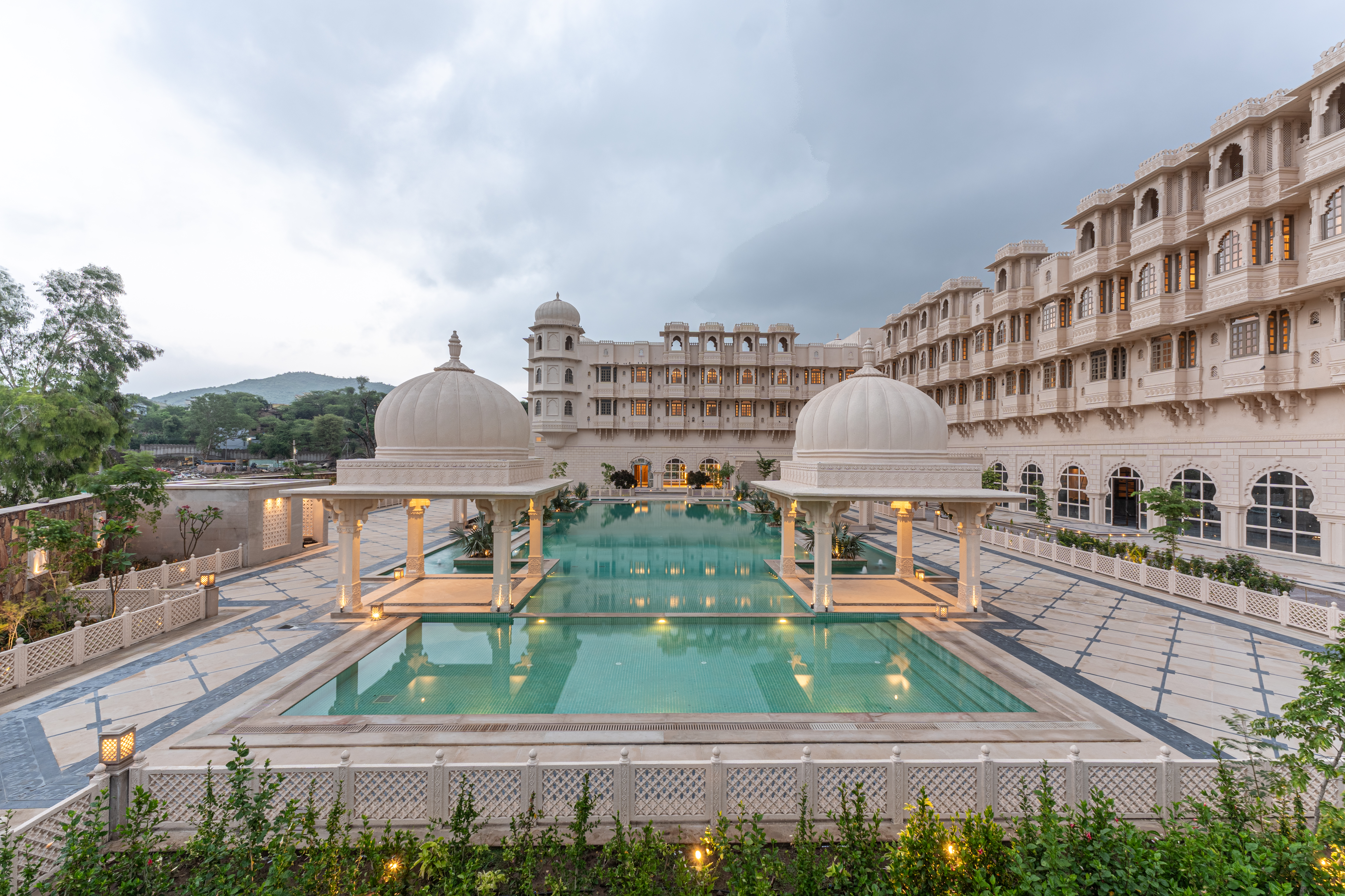 Pool at the Wyndham Grand Udaipur Fateh Sagar Lake in Udaipur, Other than US/Canada
