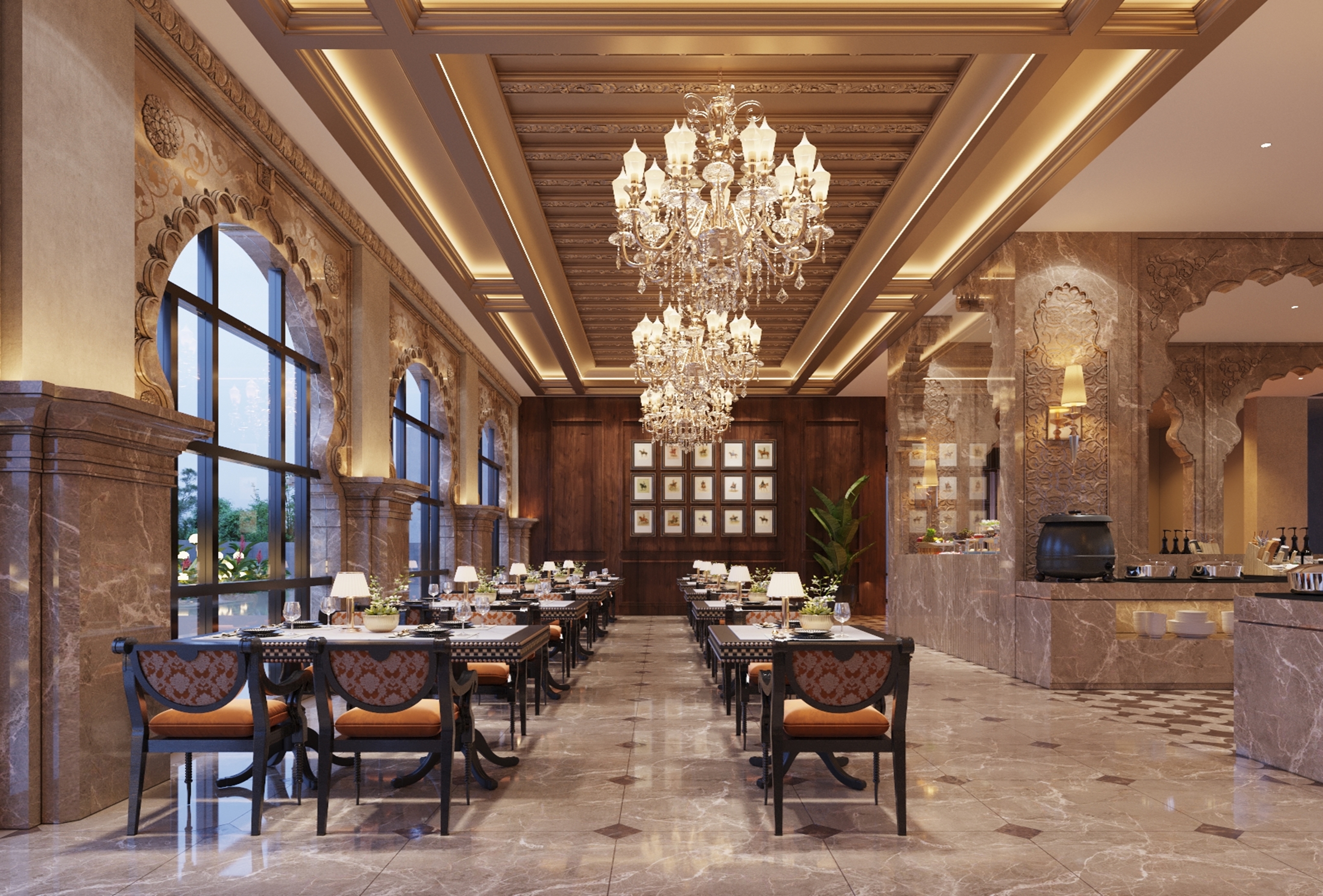 Wyndham Grand Udaipur Fateh Sagar Lake restaurant in Udaipur, Other than US/Canada