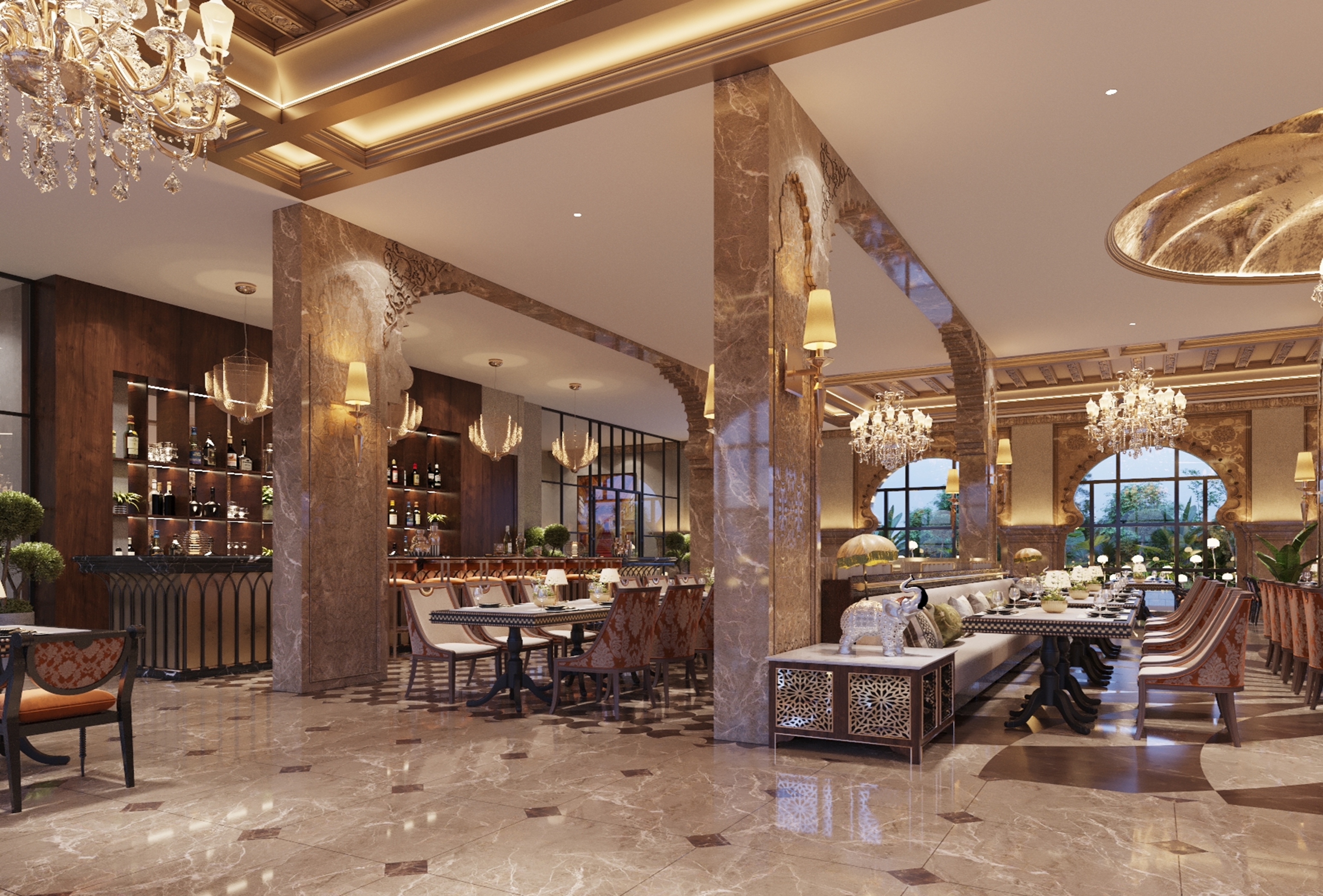 Wyndham Grand Udaipur Fateh Sagar Lake restaurant in Udaipur, Other than US/Canada