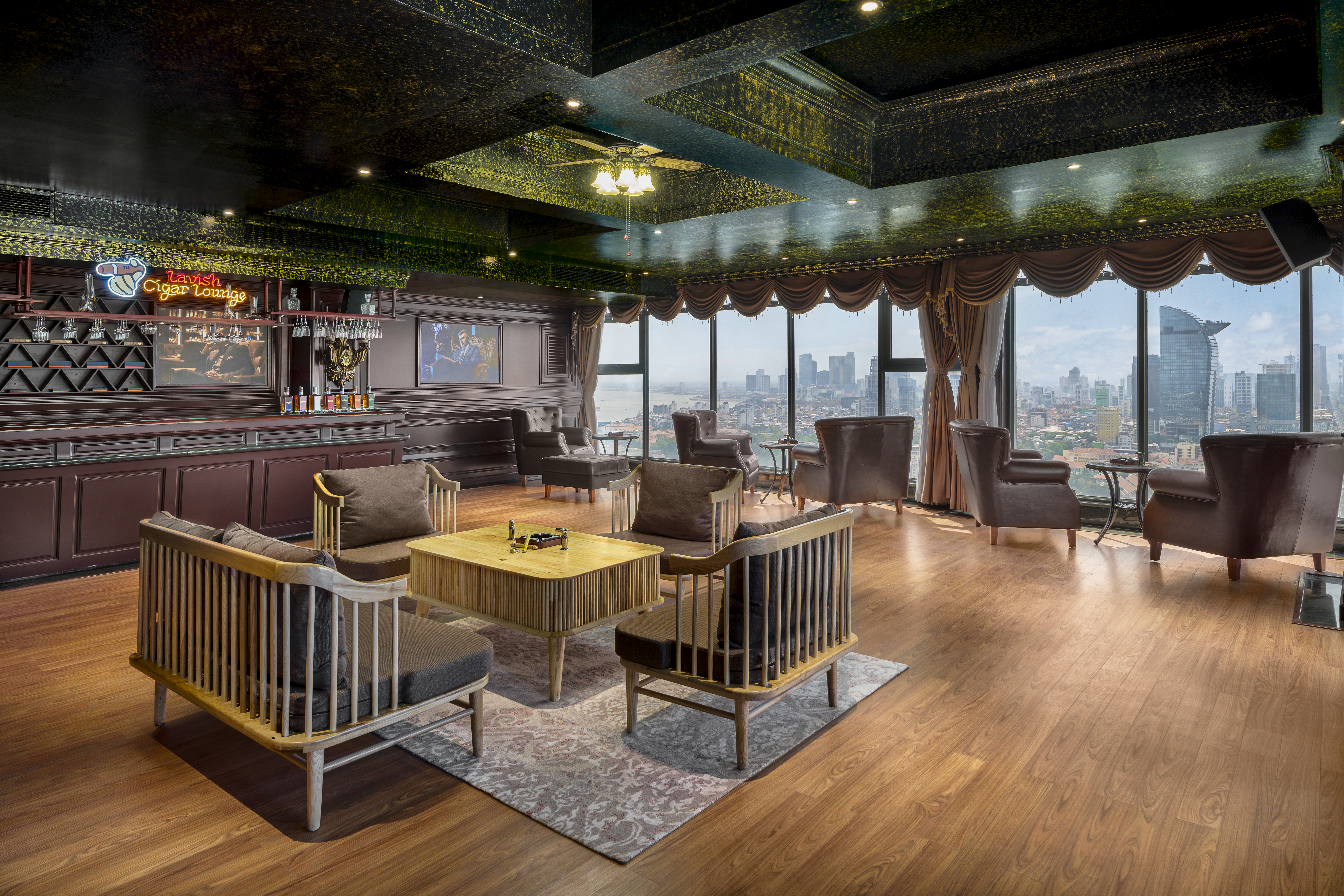 Bar at Wyndham Grand Phnom Penh Capital in Phnom Penh, Other than US/Canada