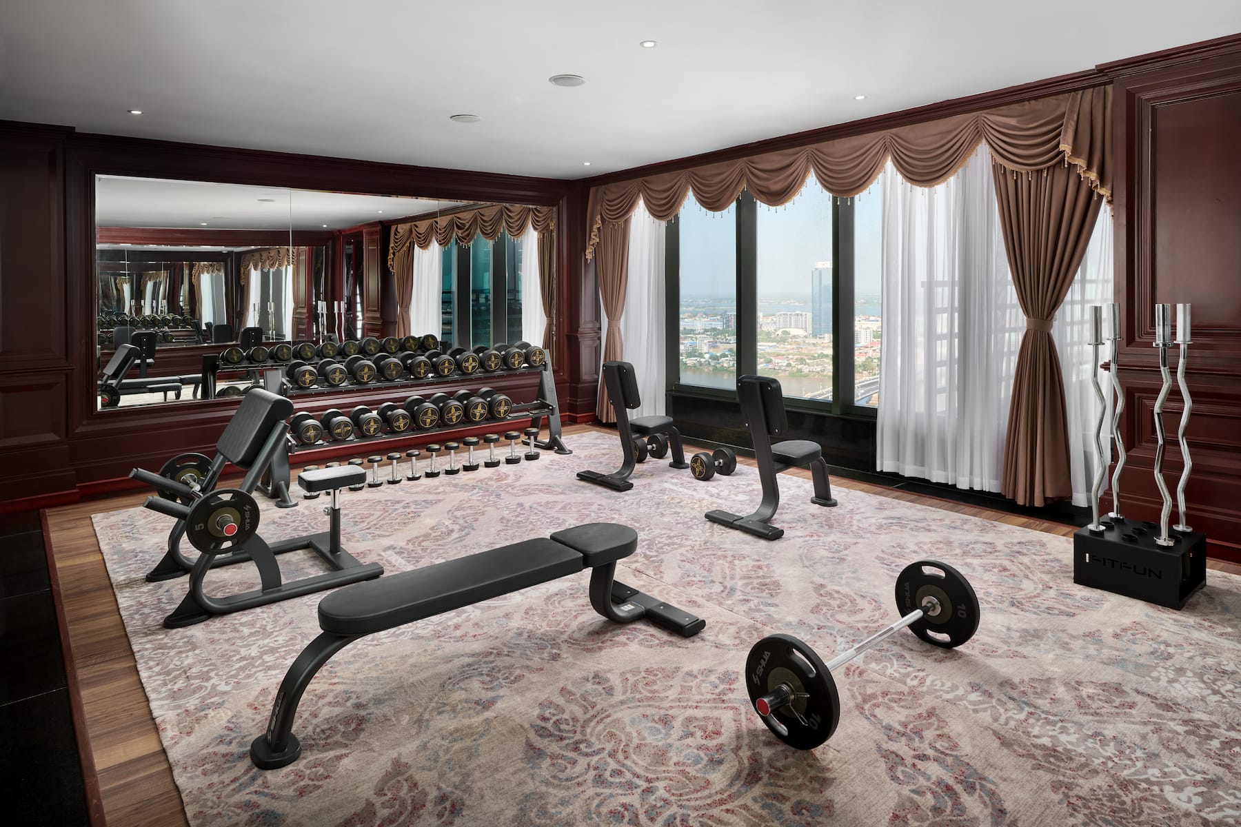 Fitness room at Wyndham Grand Phnom Penh Capital in Phnom Penh, Other than US/Canada