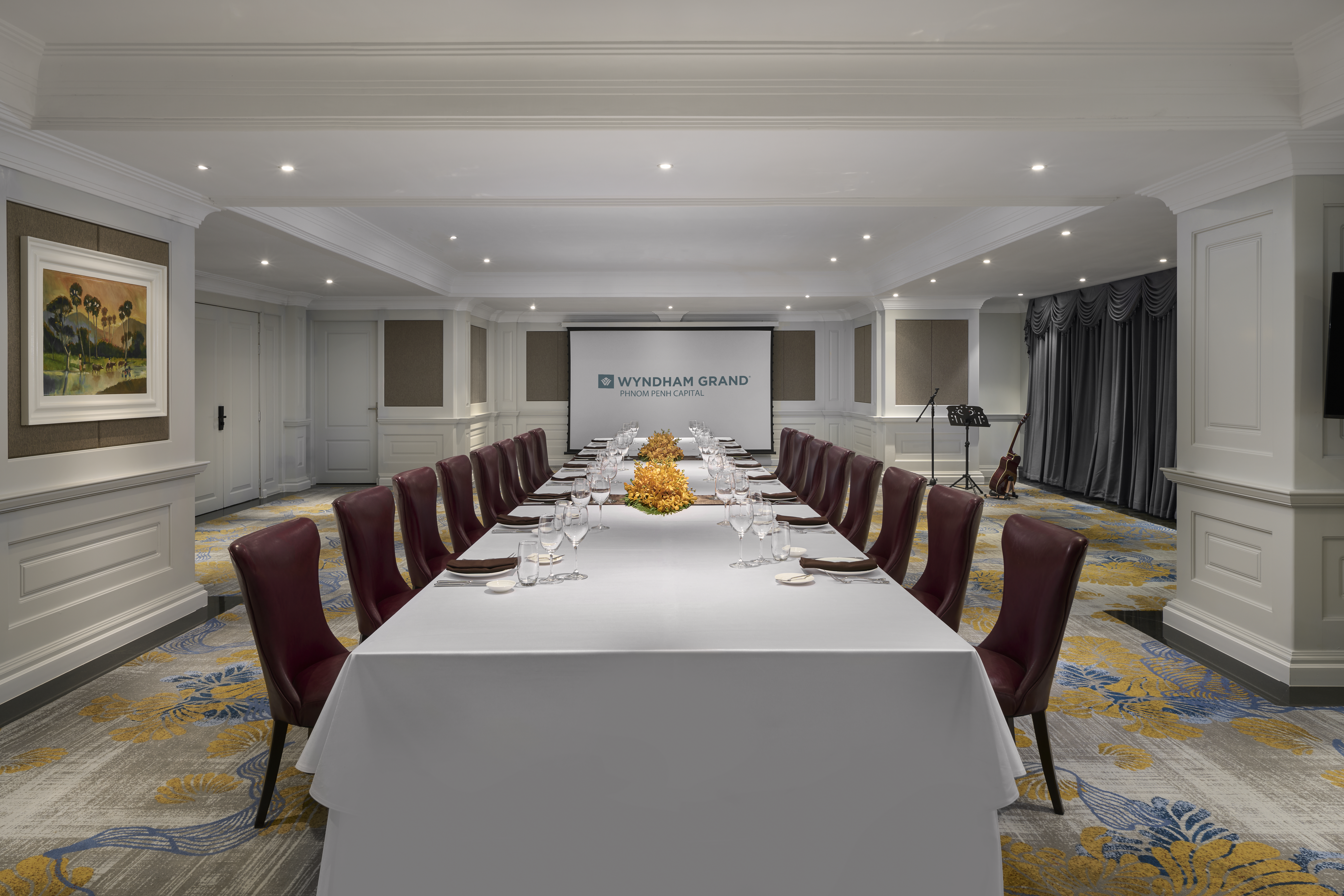 Meeting room at Wyndham Grand Phnom Penh Capital in Phnom Penh, Other than US/Canada